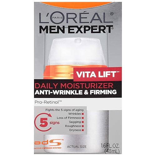 L'Oreal Paris Men Expert Vitalift Anti-Wrinkle & Firming Face Moisturizer with Pro-Retinol, 1.6 oz Beauty & Personal Care L'Oreal Paris