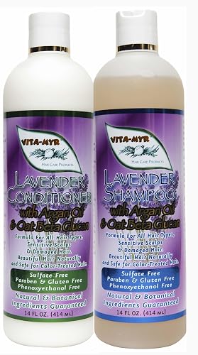 VITA-MYR Herbal Shampoo and Conditioner Set (Soothing Lavender) Beauty & Personal Care VITA-MYR