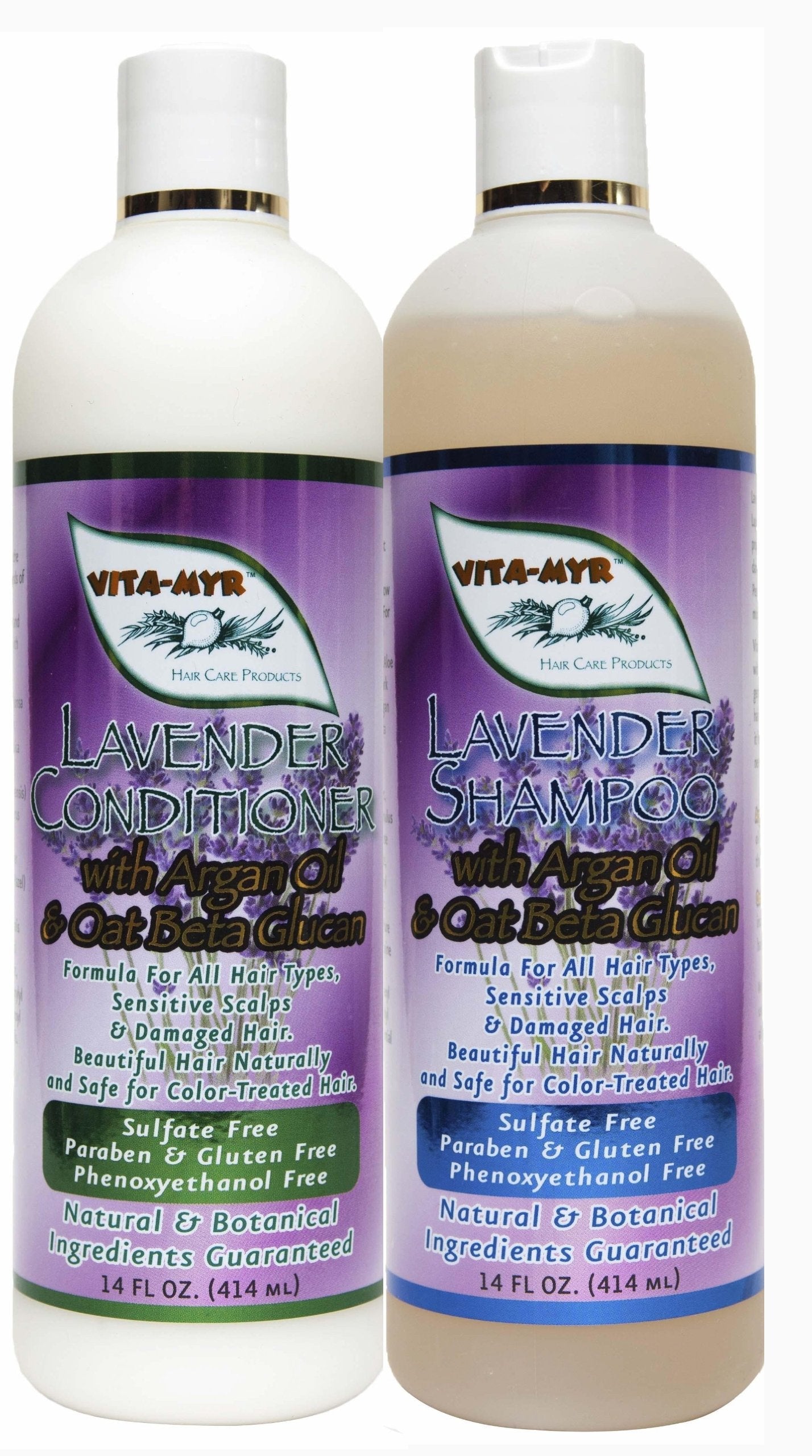 VITA-MYR Herbal Shampoo and Conditioner Set (Soothing Lavender) Beauty & Personal Care VITA-MYR