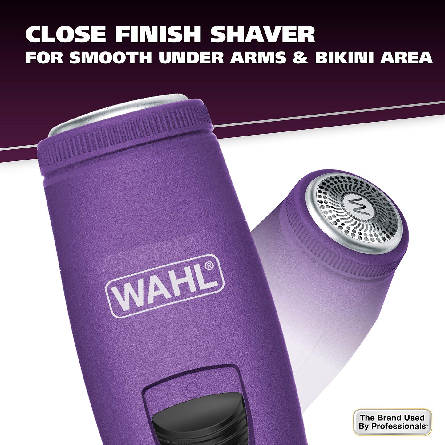 Wahl Pure Confidence Rechargeable Electric Trimmer, Shaver, & Detailer for Smooth Shaving & Trimming of The Face, Underarm, Eyebrows, & Bikini Areas Beauty and Personal Care Wahl