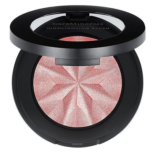 bareMinerals Gen Nude Highlighting Blush, Pink Glow, Vegan, Cruelty-Free & Dermatologist-Tested Beauty & Personal Care bareMinerals