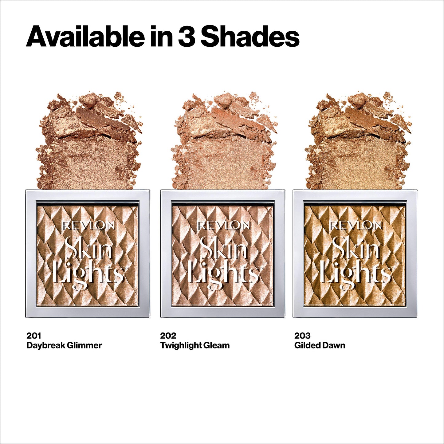 Revlon Highlighter Makeup, Skin Lights Prismatic Powder Face Makeup, Natural Glow, Shimmer Finish, 201 Daybrak Glimmer, 0.28 Oz Beauty & Personal Care REVLON