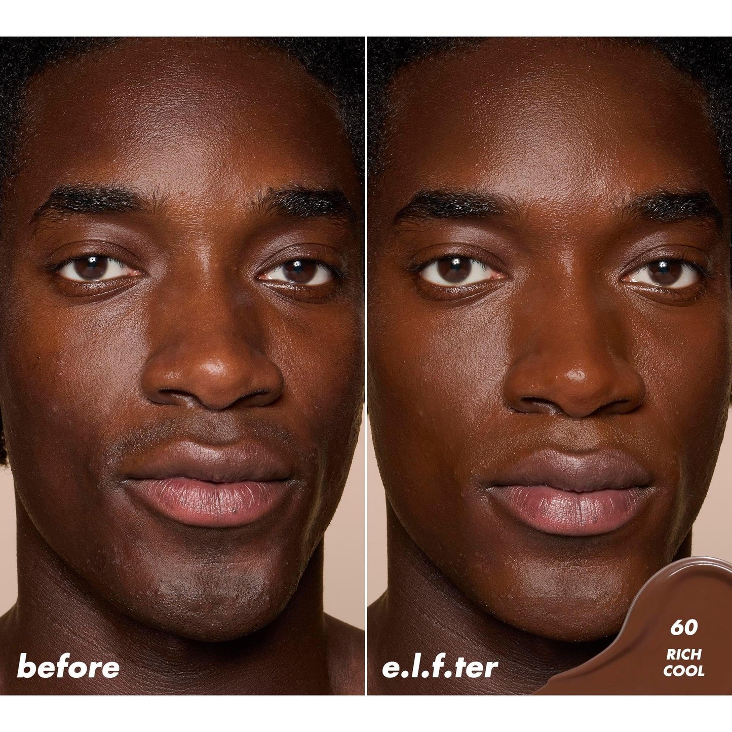 e.l.f. Soft Glam Satin Concealer, Medium Coverage For Blemishes & Under-Eye, Crease-Resistant, Long Lasting, Vegan , 60 Rich Cool Beauty & Personal Care e.l.f.