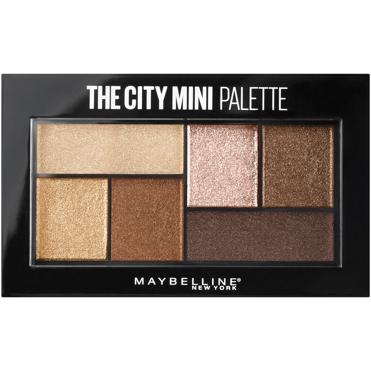 Maybelline New York The City Mini Palette, Rooftop Bronzes, 0.14 Ounce