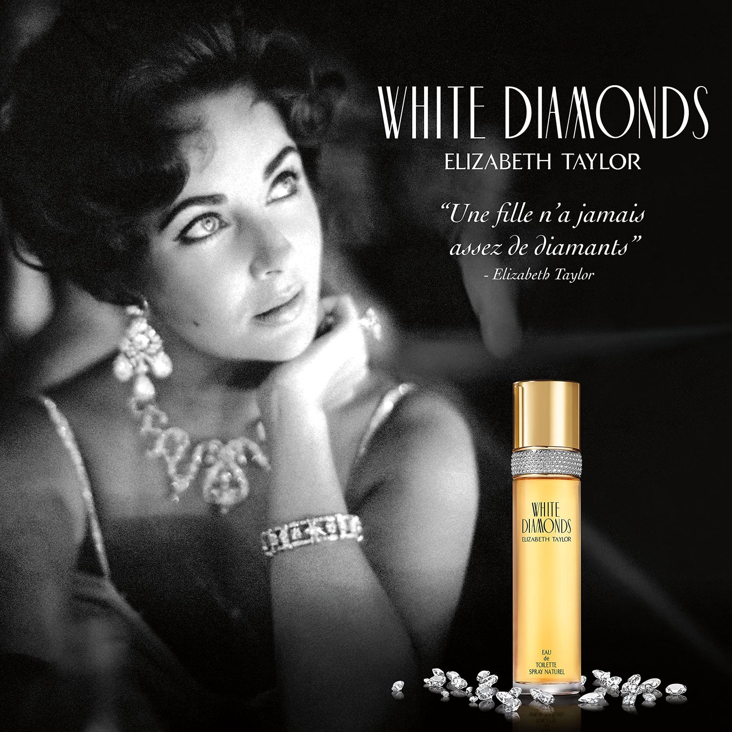 White Diamonds Lustre by Elizabeth Taylor Fragrance Mist 8 oz for Women Beauty & Personal Care Elizabeth Taylor
