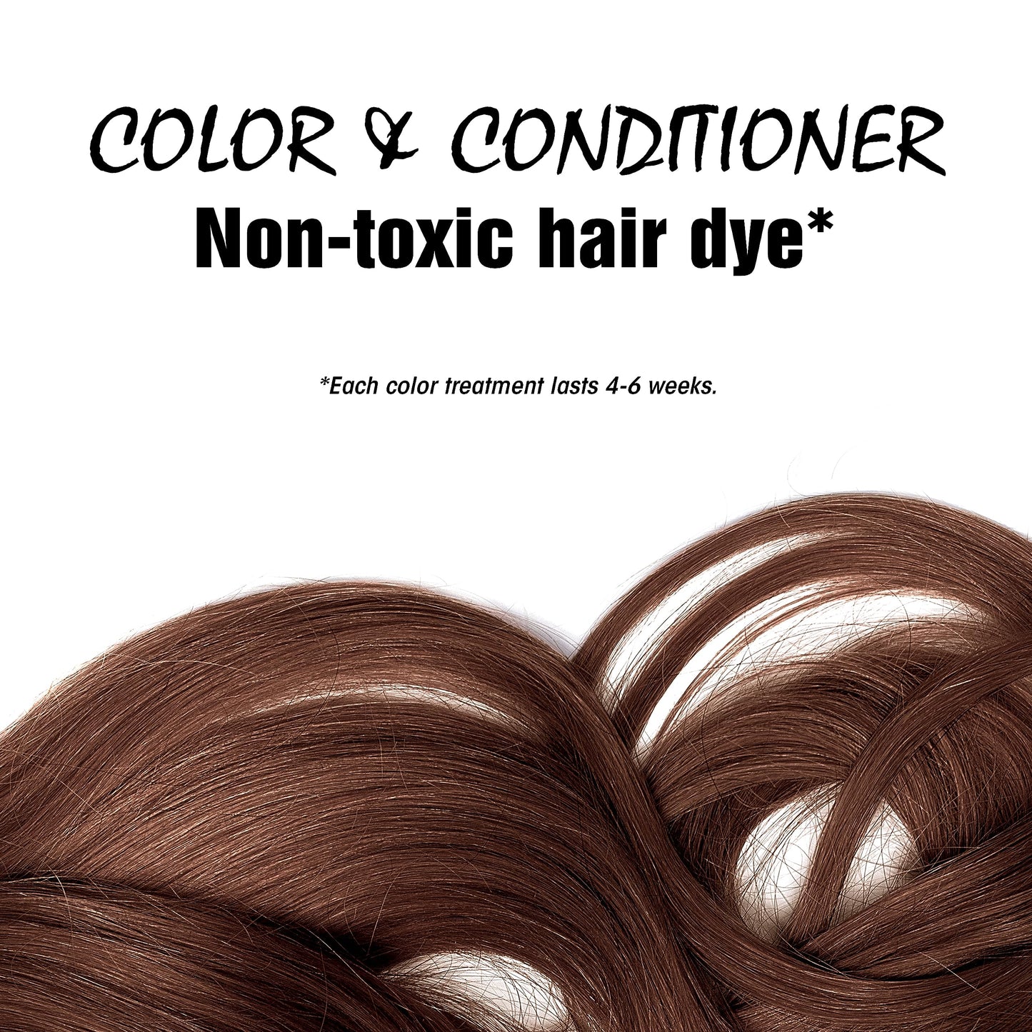 Light Mountain Natural Hair Color And Conditioner - Chestnut - 4 Fl Oz With Pack of Hair Clips Beauty & Personal Care LIGHT MOUNTAIN