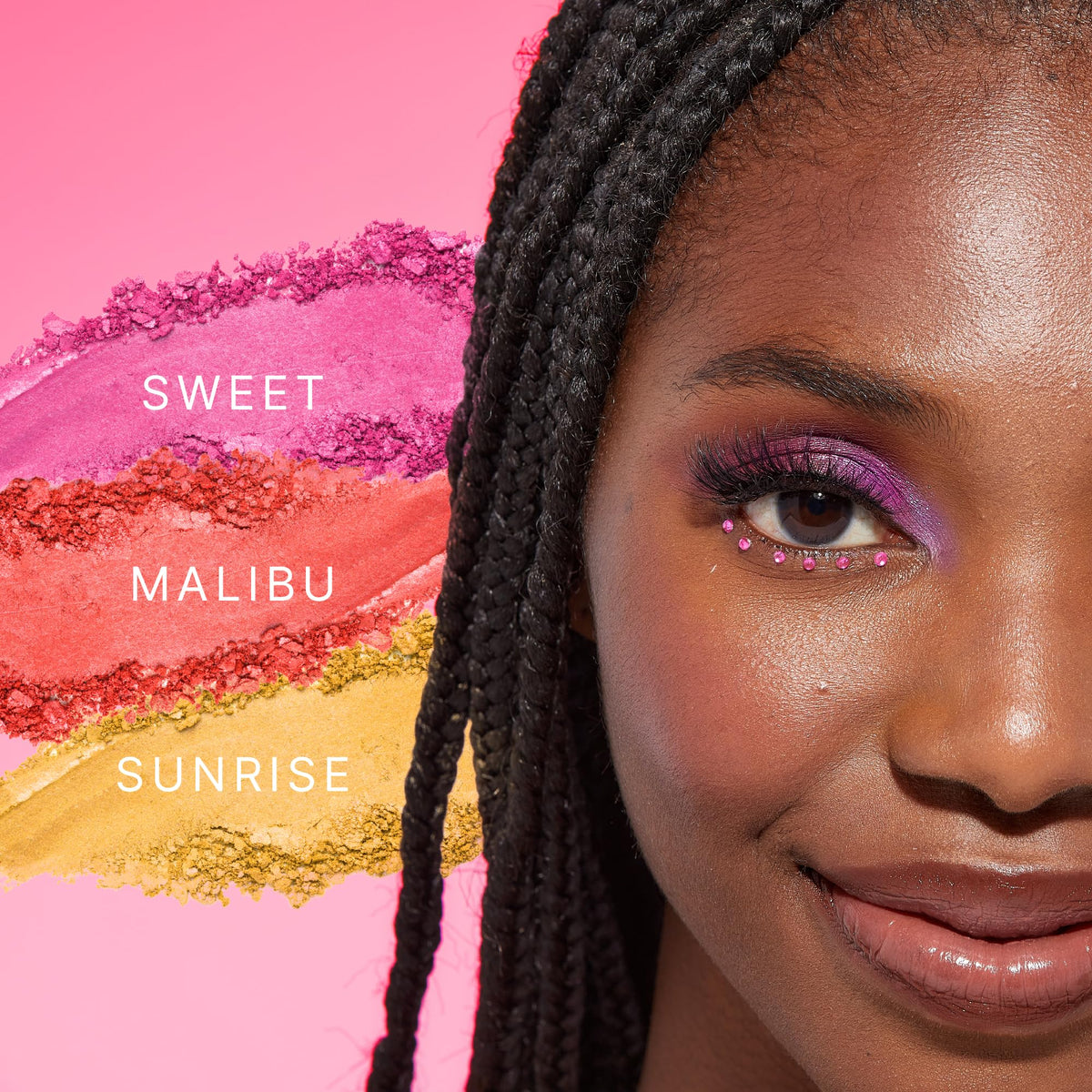 Ruby Kisses Eyeshadow Palette Highly Pigmented Eye Makeup 9 Shades Matte Shimmer Metallic Eyeshadow Palette (Malibu Sunrise) Beauty & Personal Care Ruby Kisses