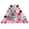 60 Pcs Colorful Lash Disposable Mascara Brushes Diamond Eyelash Spoolies Makeup Brush Mascara Wand in Sanitary Tube Lash Supplies Beauty & Personal Care Ipien