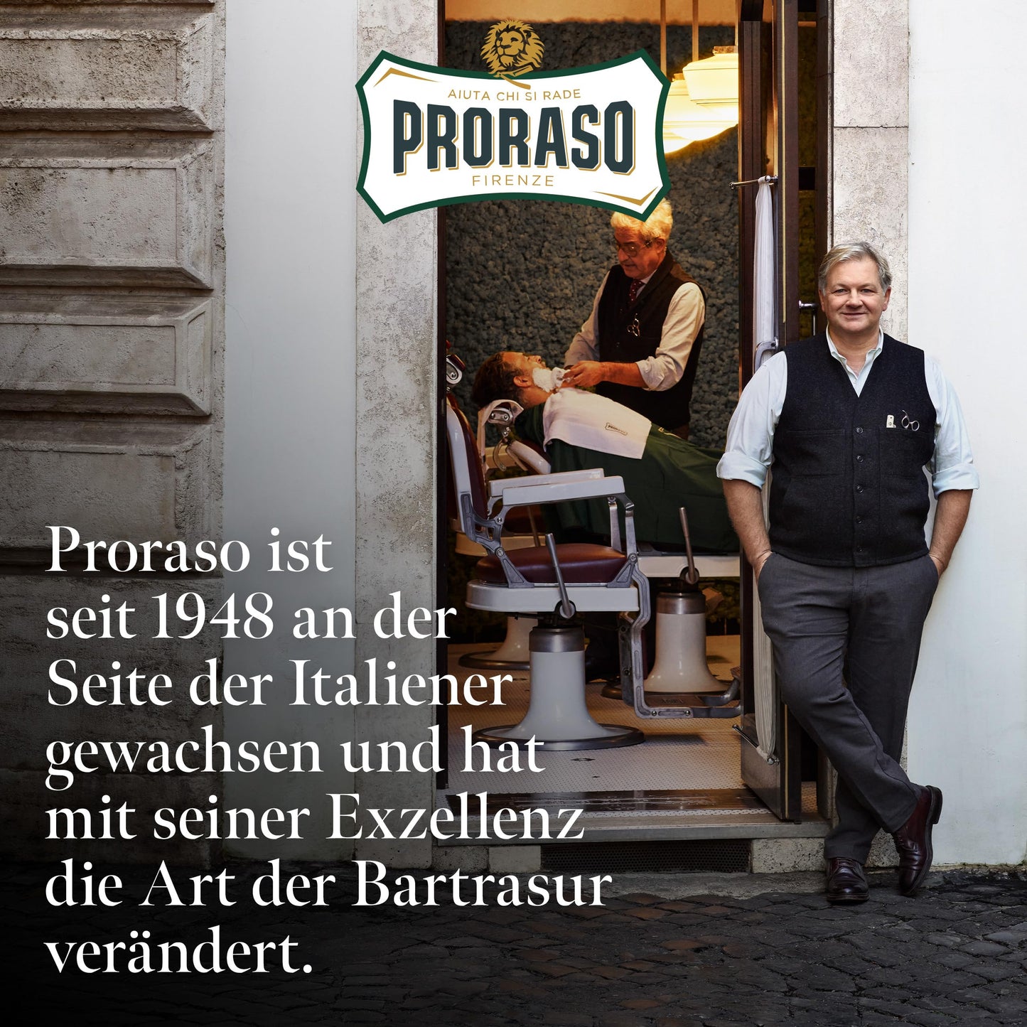 Proraso After Shave Balm - Aloe Vera & Vitamin E - Protective After Shave Cream Formula for Dry, Rough Skin & Beard - Premium Italian Shaving for Men Beauty and Personal Care Proraso