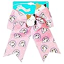 LUV HER Cute Squishmallows Hair Bows For Girls - One Large Squishmallows Printed Hair Bow with a Charm Featuring your Favorite Character - Alligator Beauty & Personal Care LUV HER