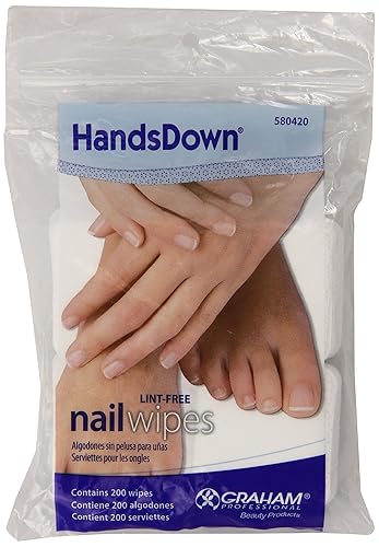 Graham Hands Down Nail Wipes, 200 Count Beauty & Personal Care KENT