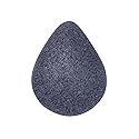 REVLON Konjac Sponge Charcoal - Facial Cleansing, Exfoliation - Round - Rubber - Black Beauty & Personal Care REVLON