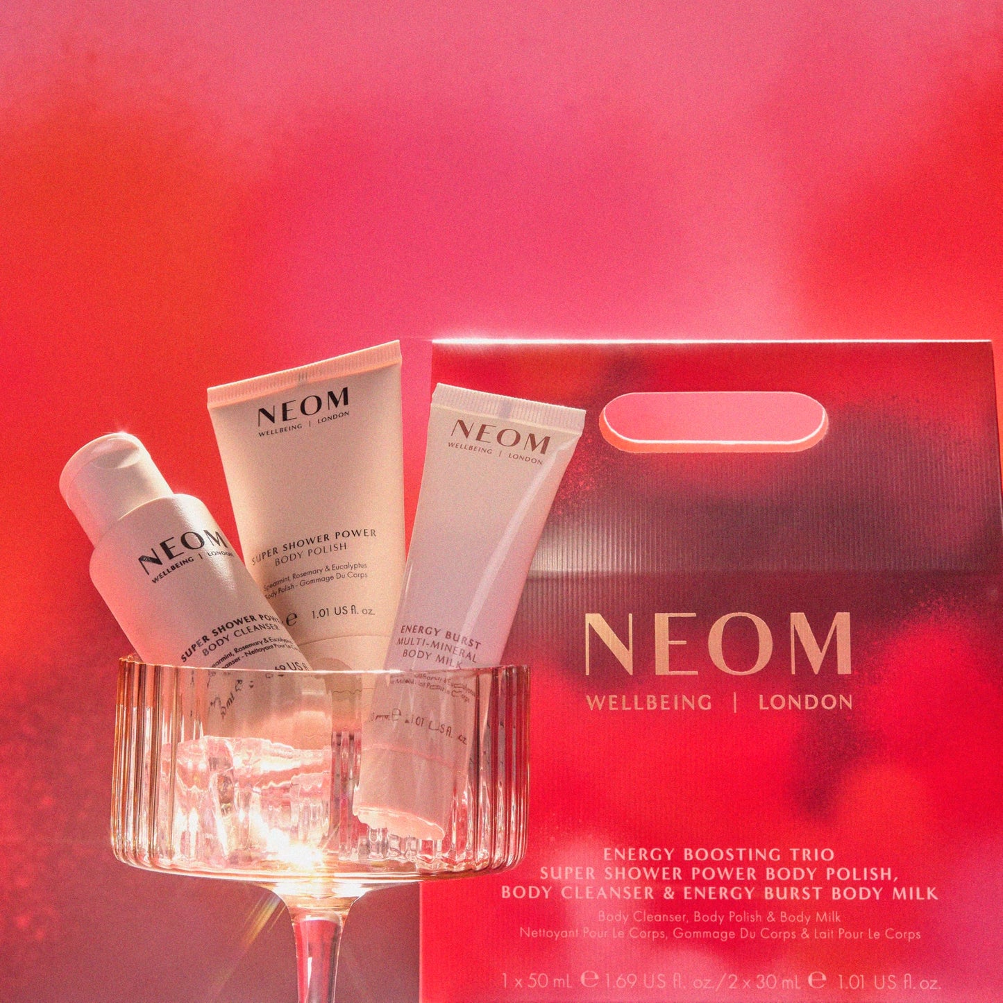 NEOM - Energy Bursting Trio Gift Set I Mothers Day Gift Beauty and Personal Care Neom