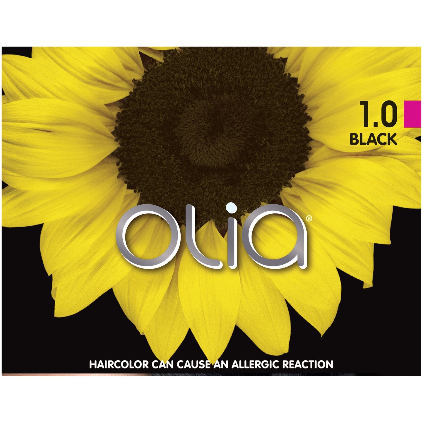 Garnier Olia Ammonia-Free Brilliant Color Oil-Rich Permanent Hair Color, 1.0 Black (Pack of 1) Black Hair Dye (Packaging May Vary) Beauty & Personal Care Garnier