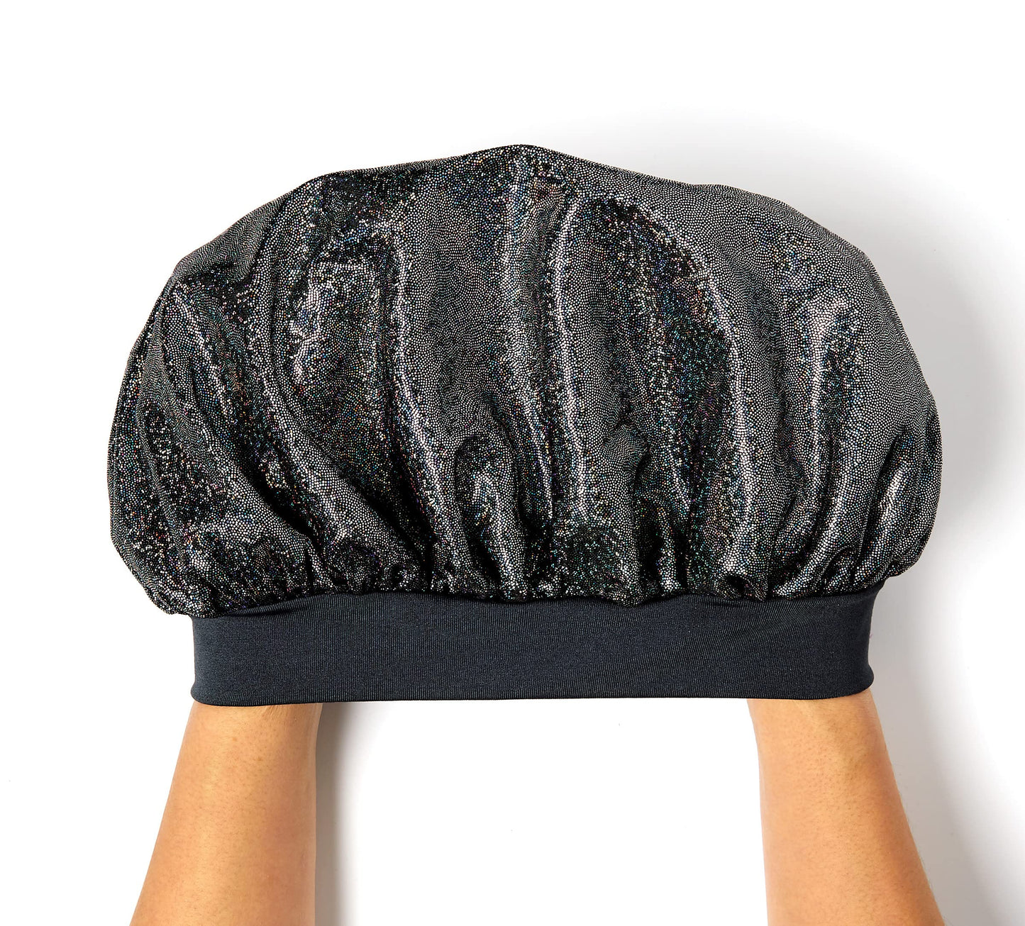 Red by Kiss Glitter Bonnet Premium Quality Sleeping Hair Bonnet Hair Cap, Super Jumbo Beauty and Personal Care Red by Kiss