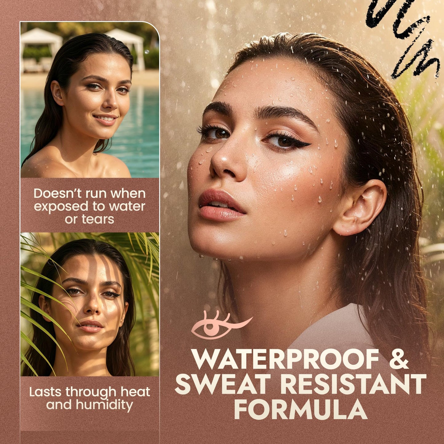 Natural Eyeliner Pencil, Black - Hypoallergenic, Water & Smudge Proof Eyeliner for sharp Lines and Defined Eyes - Long-Lasting, Organic & Cruelty-Free Beauty & Personal Care BaeBlu