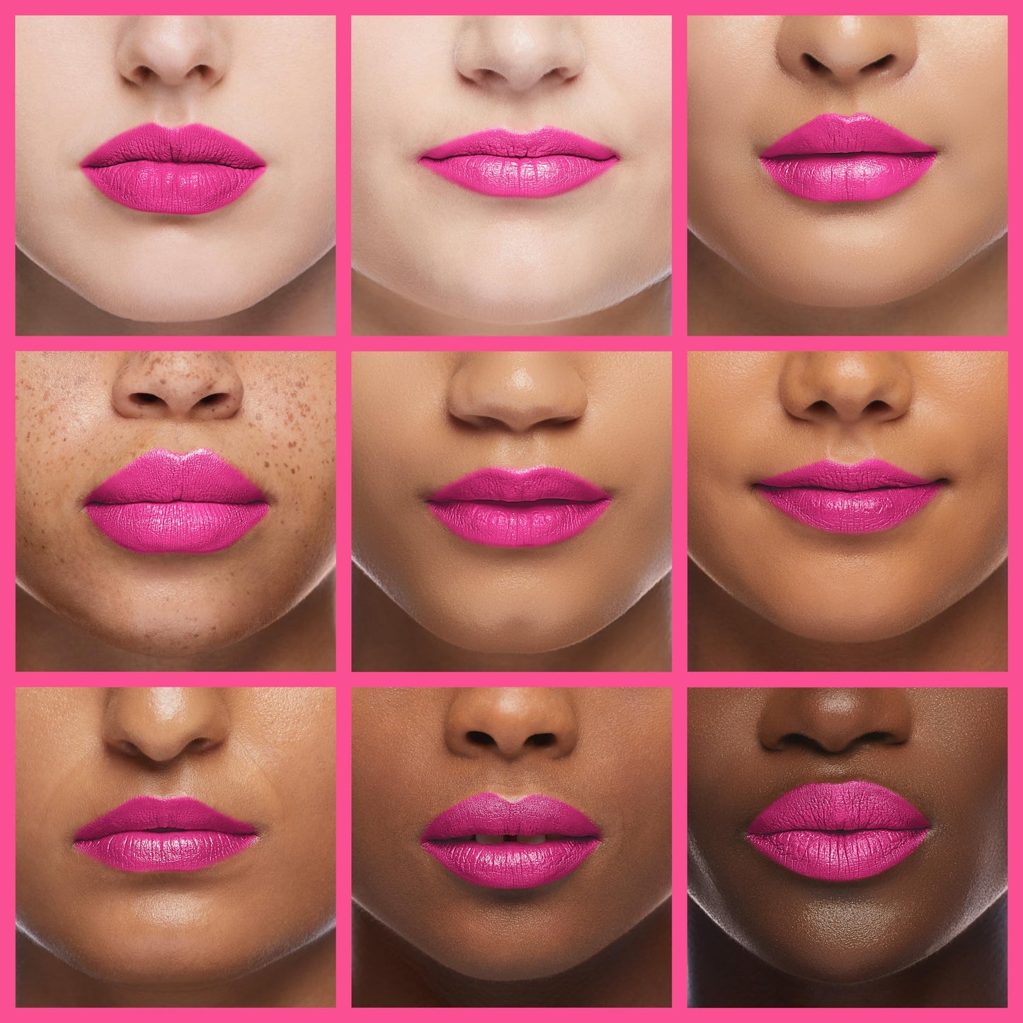 L'Paige Split-Stick Lipstick - Pink/Frost, Dual-Sided Aloe Vera Moisturizing Formula, Long-Lasting Split-Tone Frosted Satin Finish, Hydrating Smooth Beauty & Personal Care L'Paige