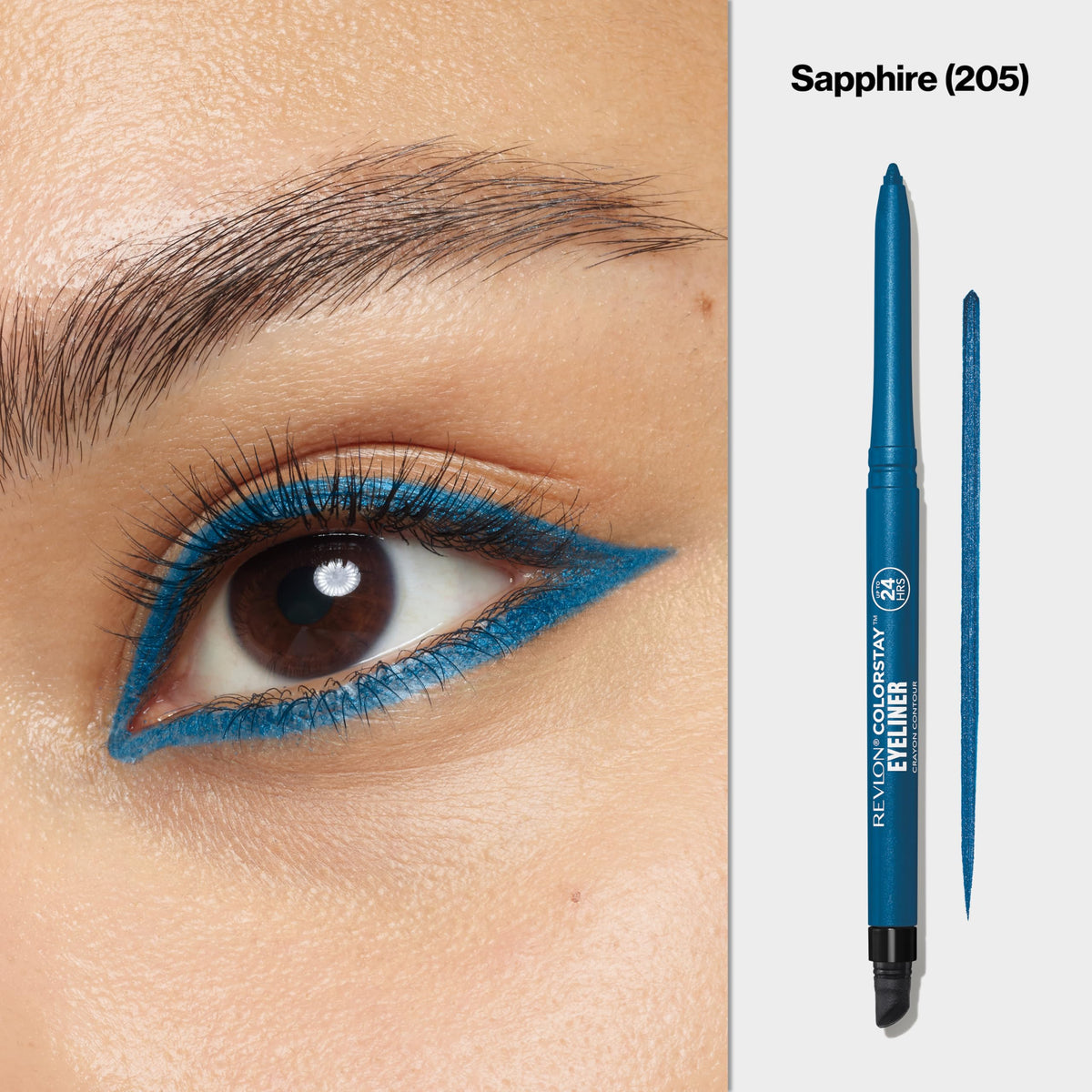 Revlon ColorStay Eyeliner Pencil, Sapphire, 0.01 Ounce Beauty & Personal Care REVLON
