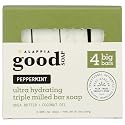 Alaffia, Good Soap Peppermint Value Pack 4 Count, 5 Ounce Beauty & Personal Care Alaffia