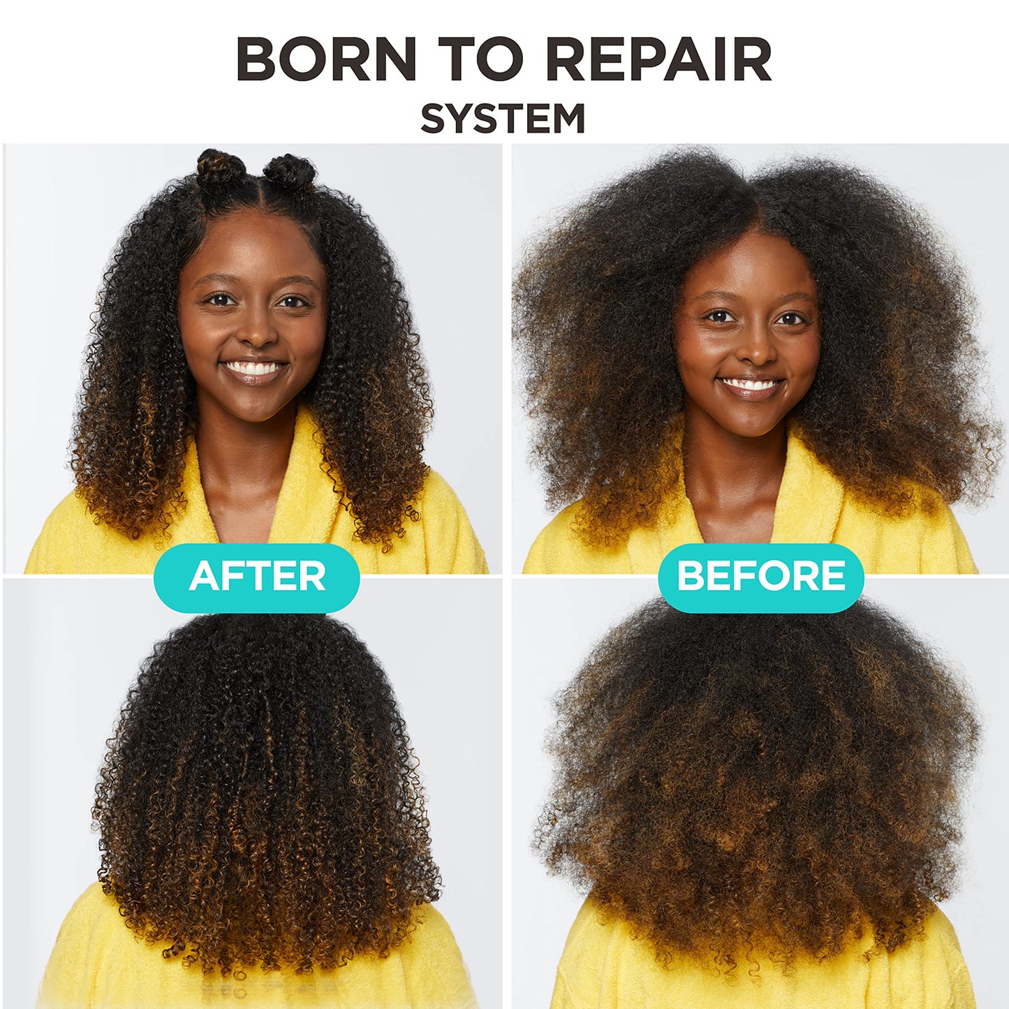 Carol's Daughter Born To Repair 60-Second Moisture Hair Treatment, Hydrating, Detangling Hair Care for Curls with Shea Butter, 6.8 Fl Oz Beauty & Personal Care Carol's Daughter