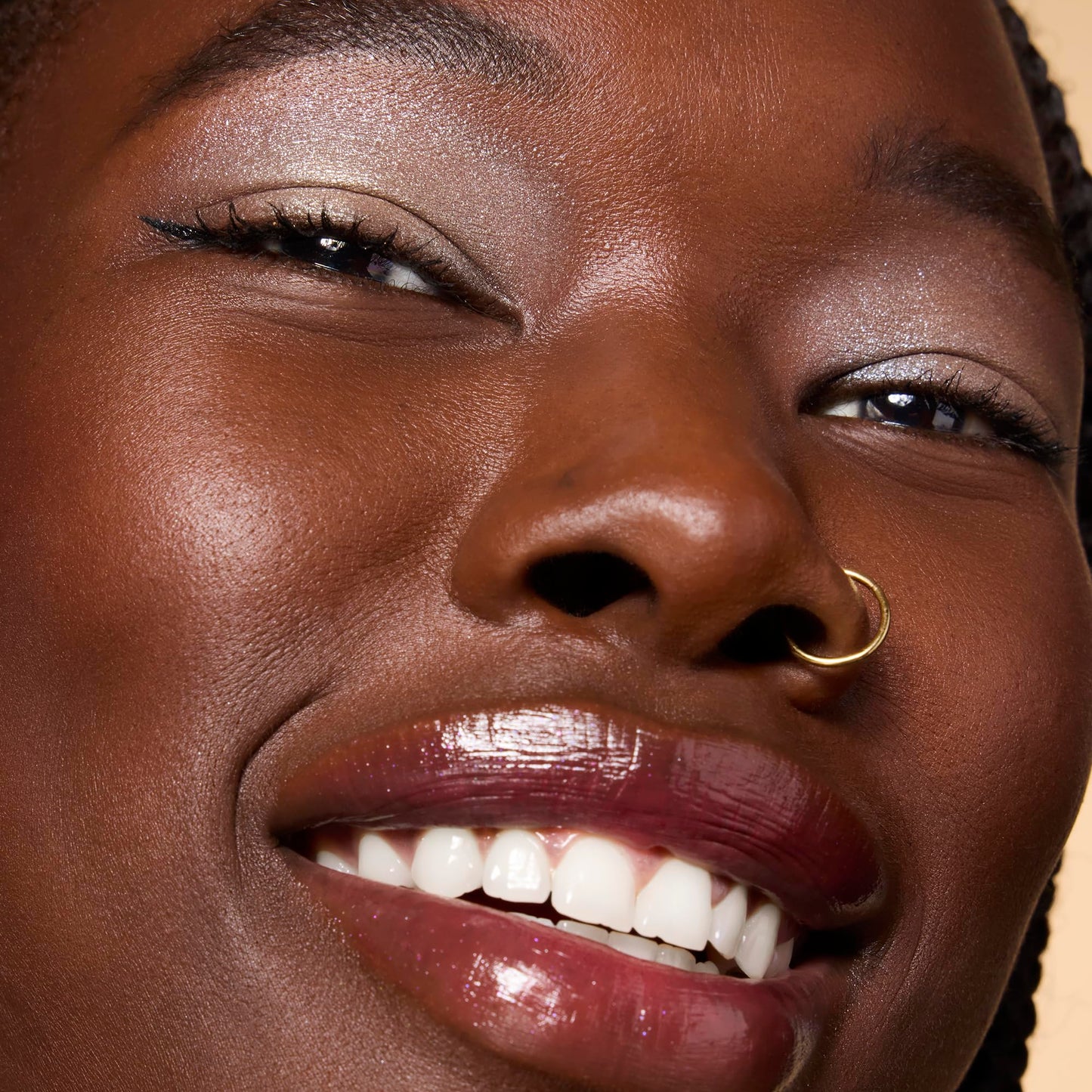 e.l.f. Fine As Fleck Glitter Eyeshadow, Long-Lasting Sheer Eye Makeup With A Shimmer Finish, Smooth Formula, Vegan & Cruelty-Free, Champagne Showers Beauty & Personal Care e.l.f.
