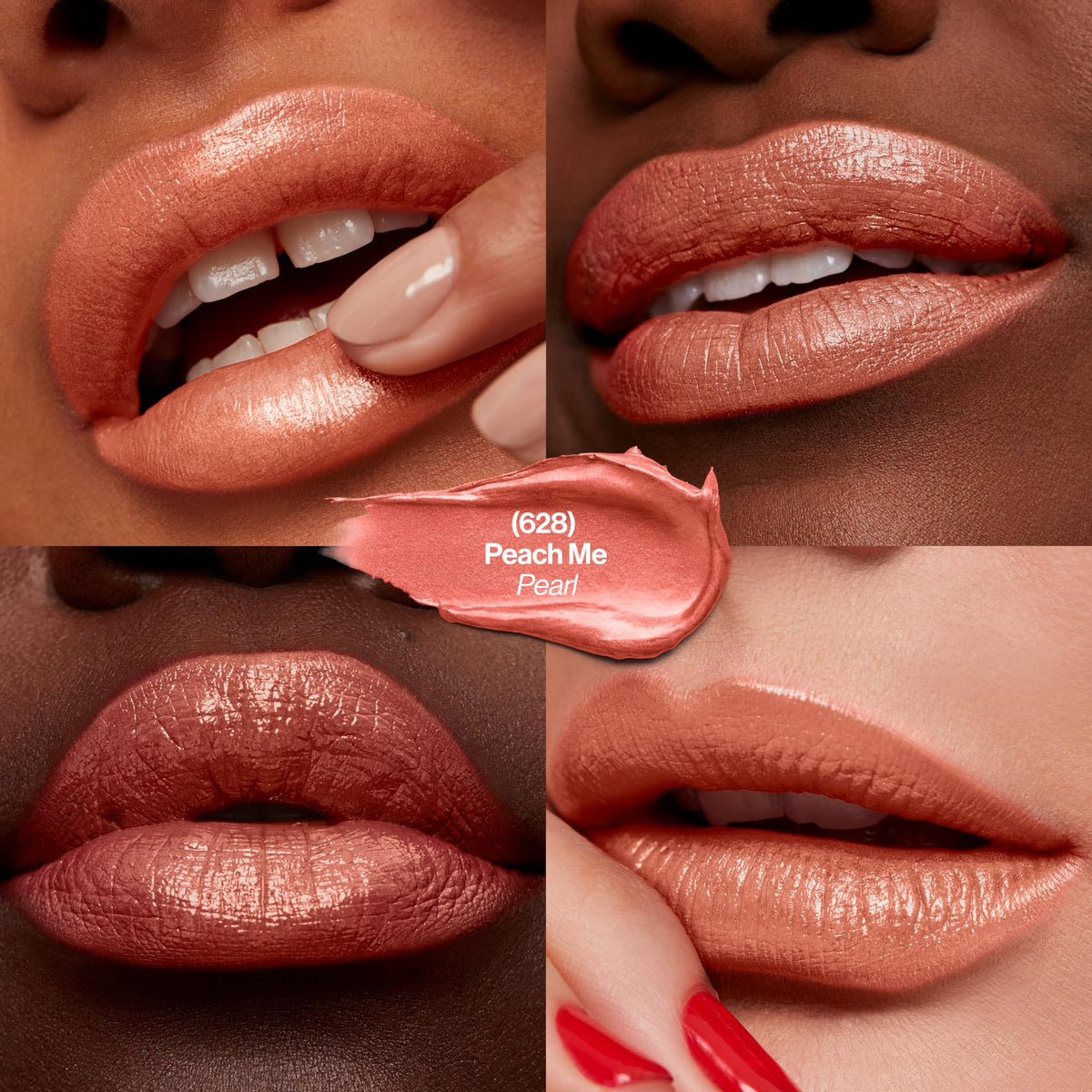 Revlon Super Lustrous Lipstick, Creamy Formula For Soft, Fuller-Looking Lips, Moisturized Feel, 628 Peach Me, 0.15 oz Beauty & Personal Care REVLON