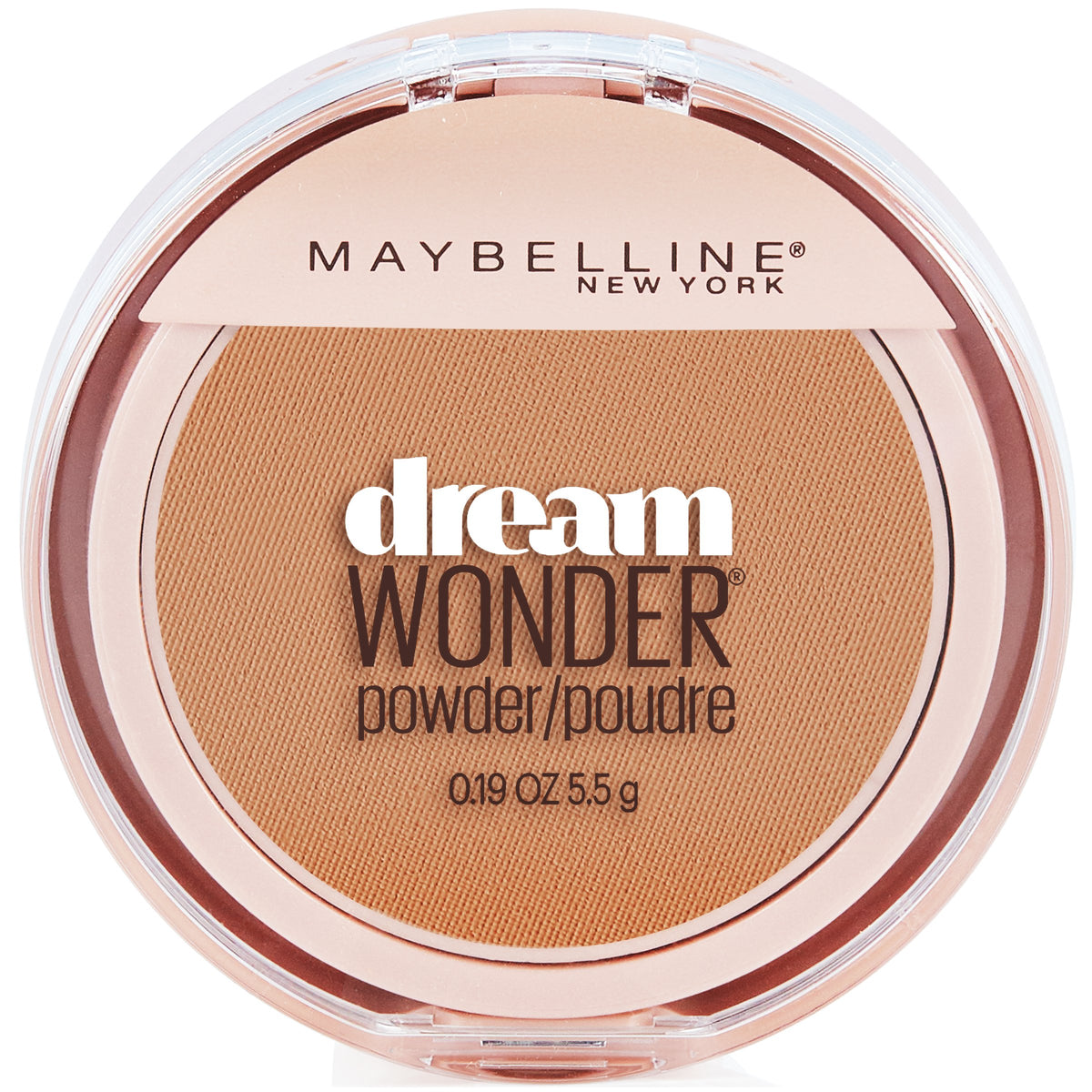 Maybelline New York Dream Wonder Powder Makeup, Honey Beige, 0.19 oz.