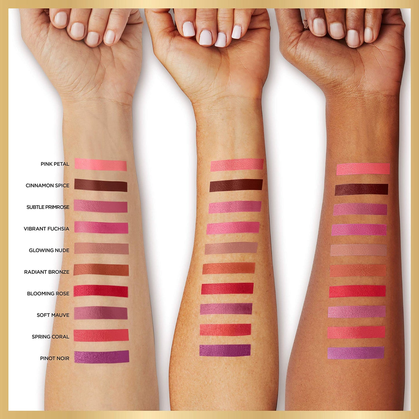 L’Oréal Paris Age Perfect Satin Lipstick with Precious Oils, 206 Vibrant Fuchsia, 0.13 Ounce Beauty & Personal Care L'Oreal Paris