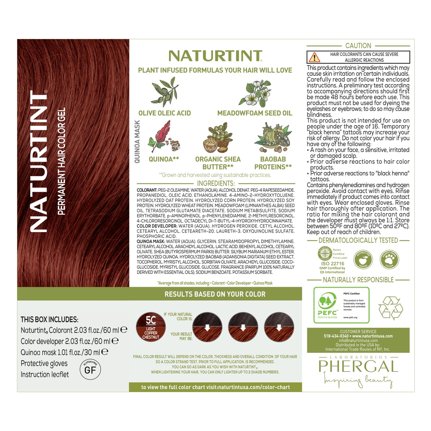 Naturtint Hr Clr 5c Lt Copper Chstnt Beauty & Personal Care Naturtint