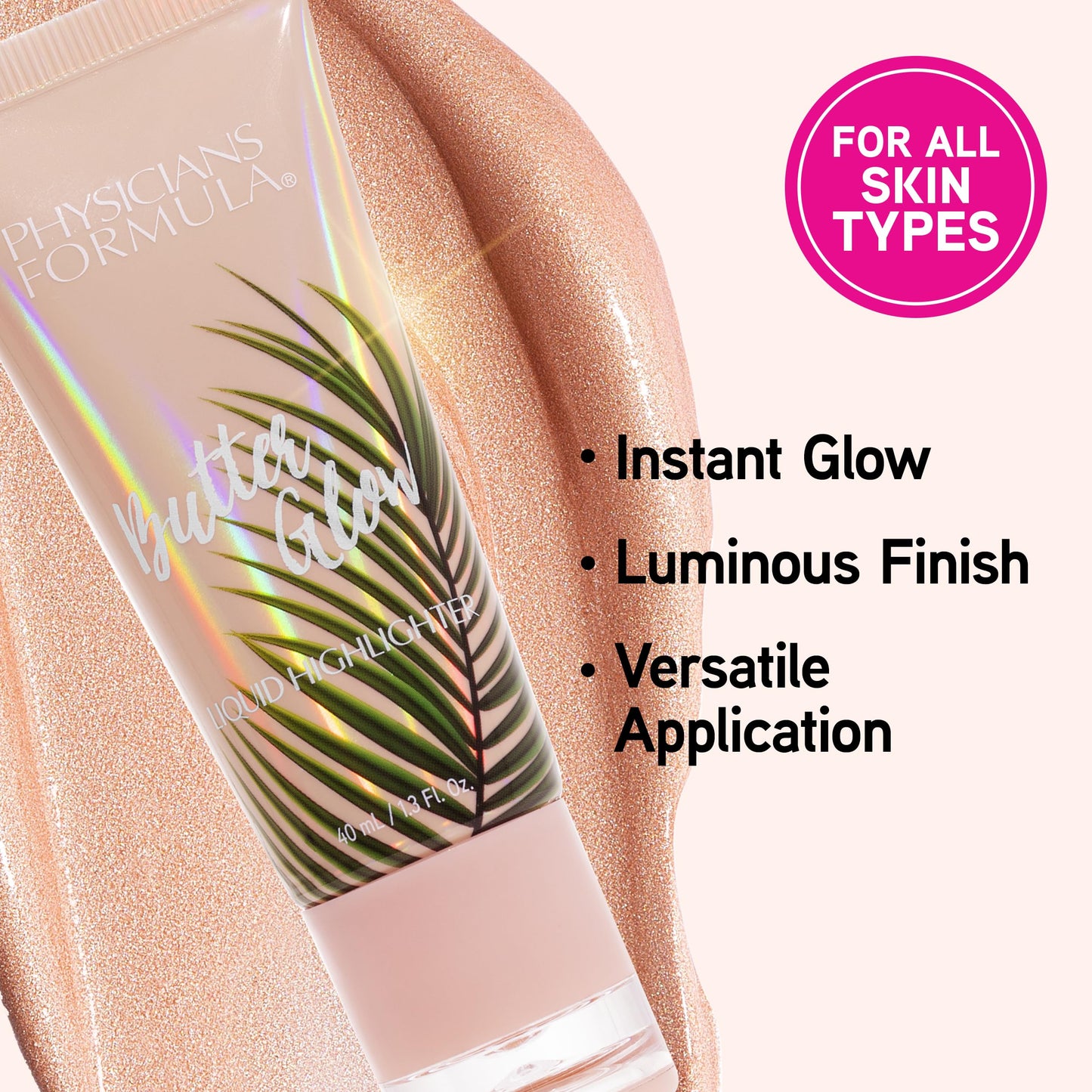 Physicians Formula Butter Glow Liquid Highlighter | Glow | High Pigment Beauty & Personal Care Physicians Formula