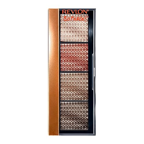 Revlon So Fierce Prismatic Eyeshadow Palette, Eye Makeup, Ultra Creamy Pigmented in Blendable Matte & Pearl Finishes, 965 Tantrum, 0.21 oz Beauty & Personal Care REVLON