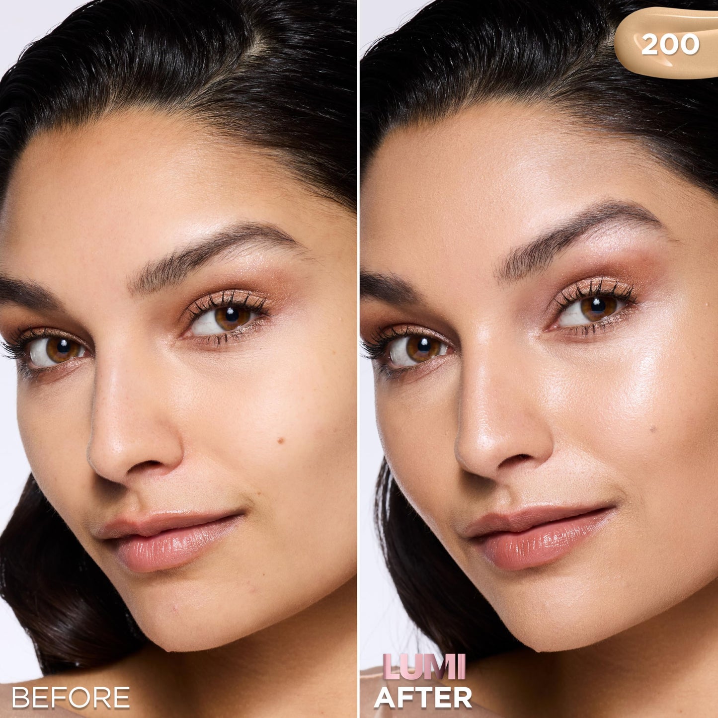 L'Oreal Paris Lumi Le Glow Skin Tint, Lightweight Water-Based Tinted Serum with Foundation-Like Coverage, Glow Illuminator, Neutral 200, 0.85 Fl Oz Beauty & Personal Care L'Oreal Paris