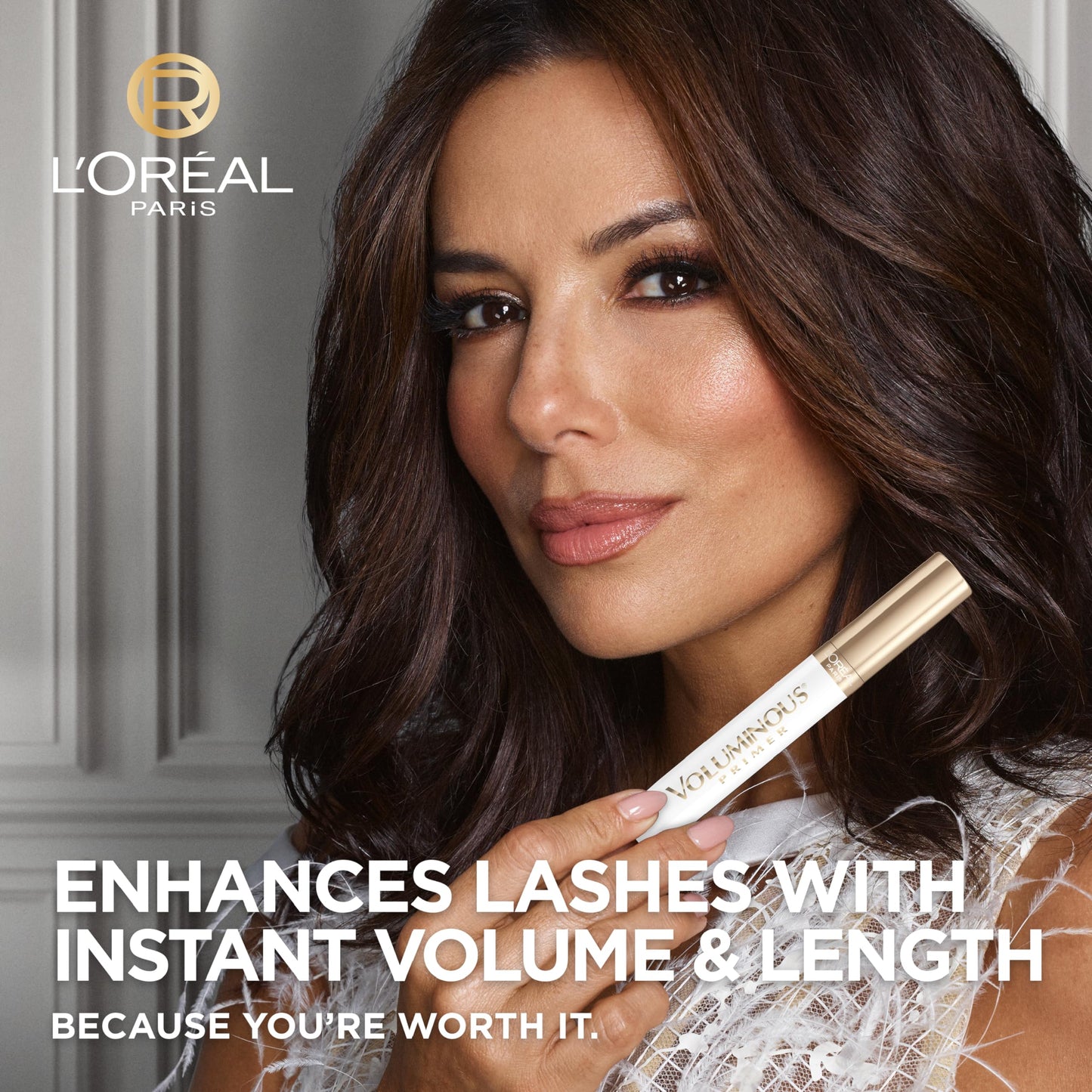 L'Oreal Paris Voluminous Lash Boosting Conditioning Primer Mascara, White Primer, 0.24 Fl Oz., 1 Count Beauty & Personal Care L'Oreal Paris