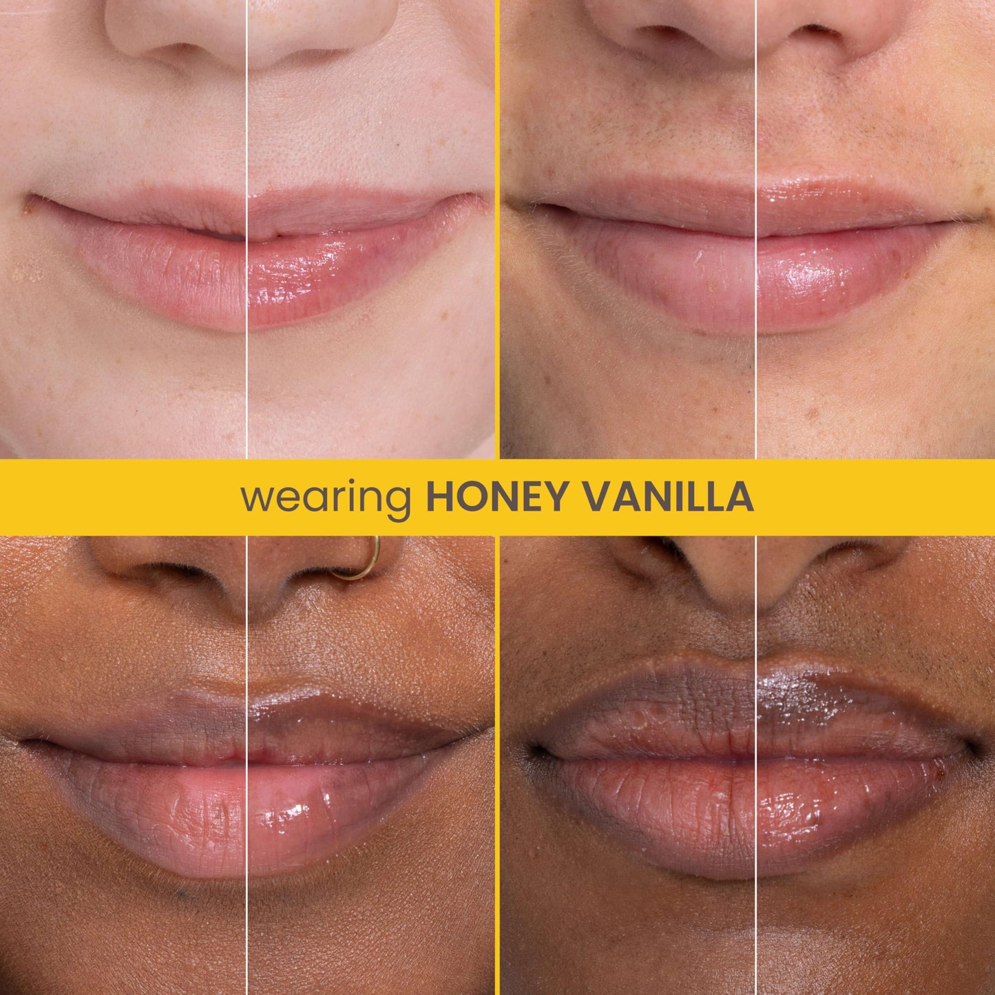 Burt's Bees Rescue Lip Relief, Honey Vanilla, Hydrating Lip Balm for Dry Cracked Lips, with Responsbily Sourced Beeswax and Shea Butter, 100 Percent Beauty & Personal Care Burt's Bees