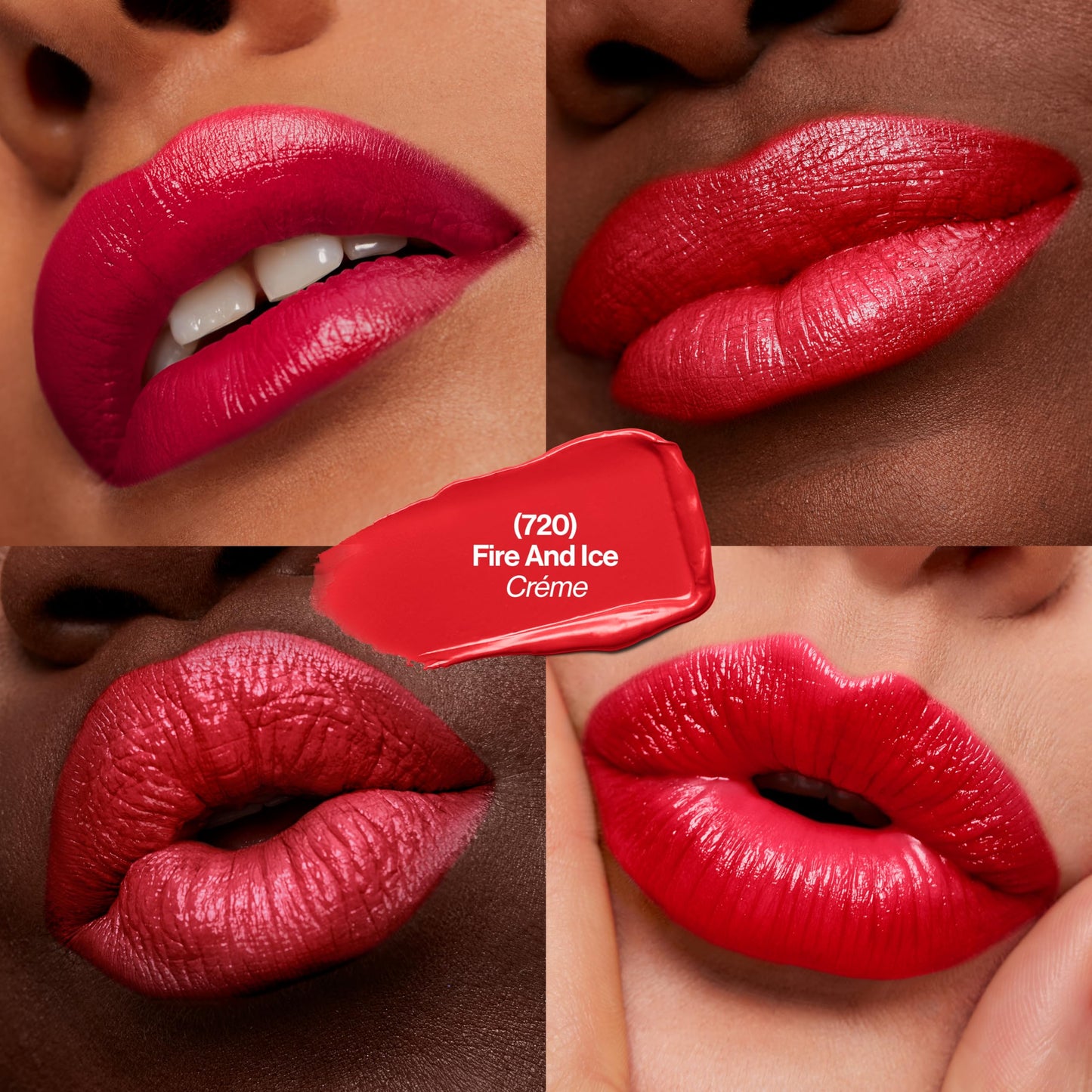 Revlon Super Lustrous Lipstick, Creamy Formula For Soft, Fuller-Looking Lips, Moisturized Feel, 720 Fire & Ice, 0.15 oz Beauty & Personal Care REVLON