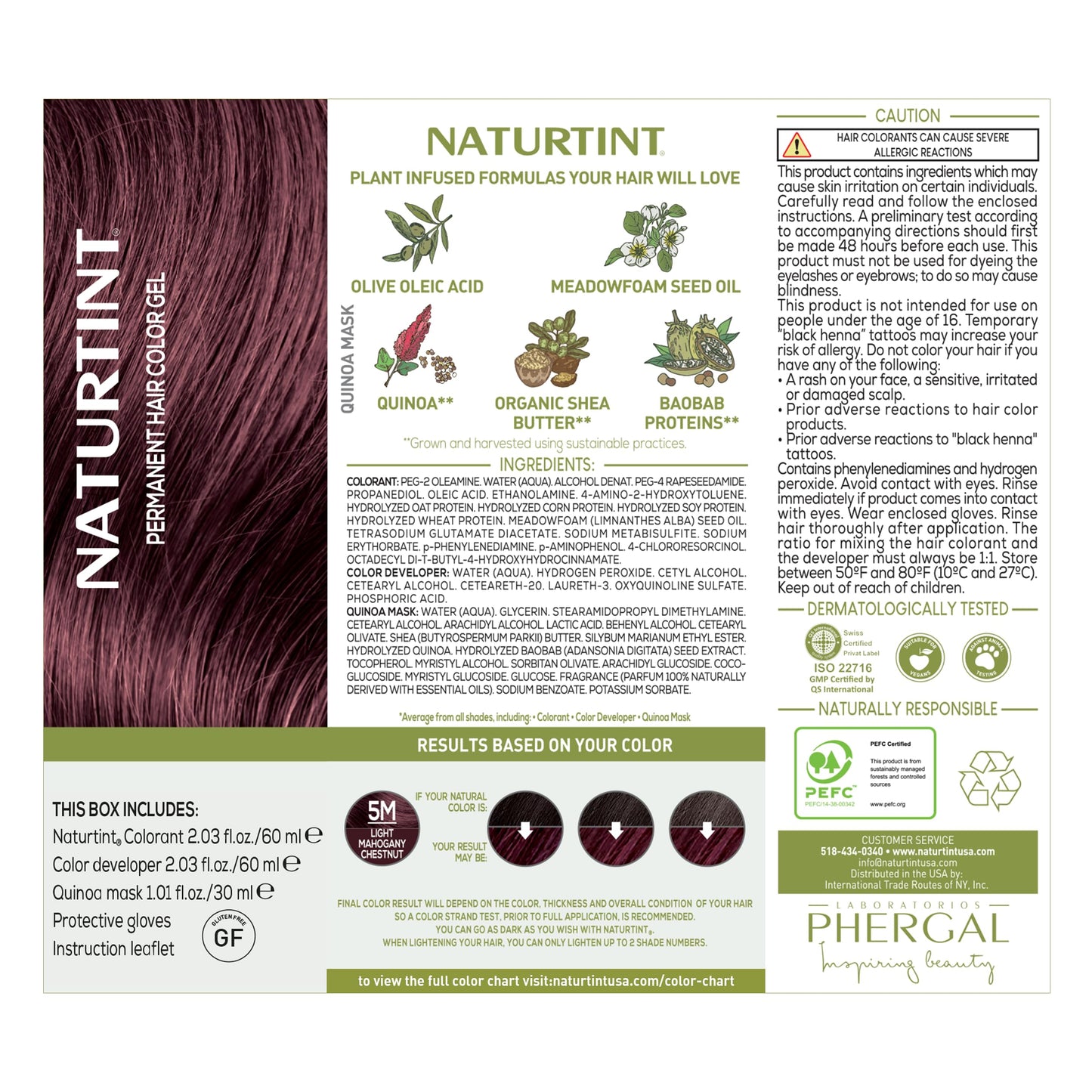 Naturtint Hr Clr 5m Chstnt Lt Mhgny Beauty & Personal Care Naturtint