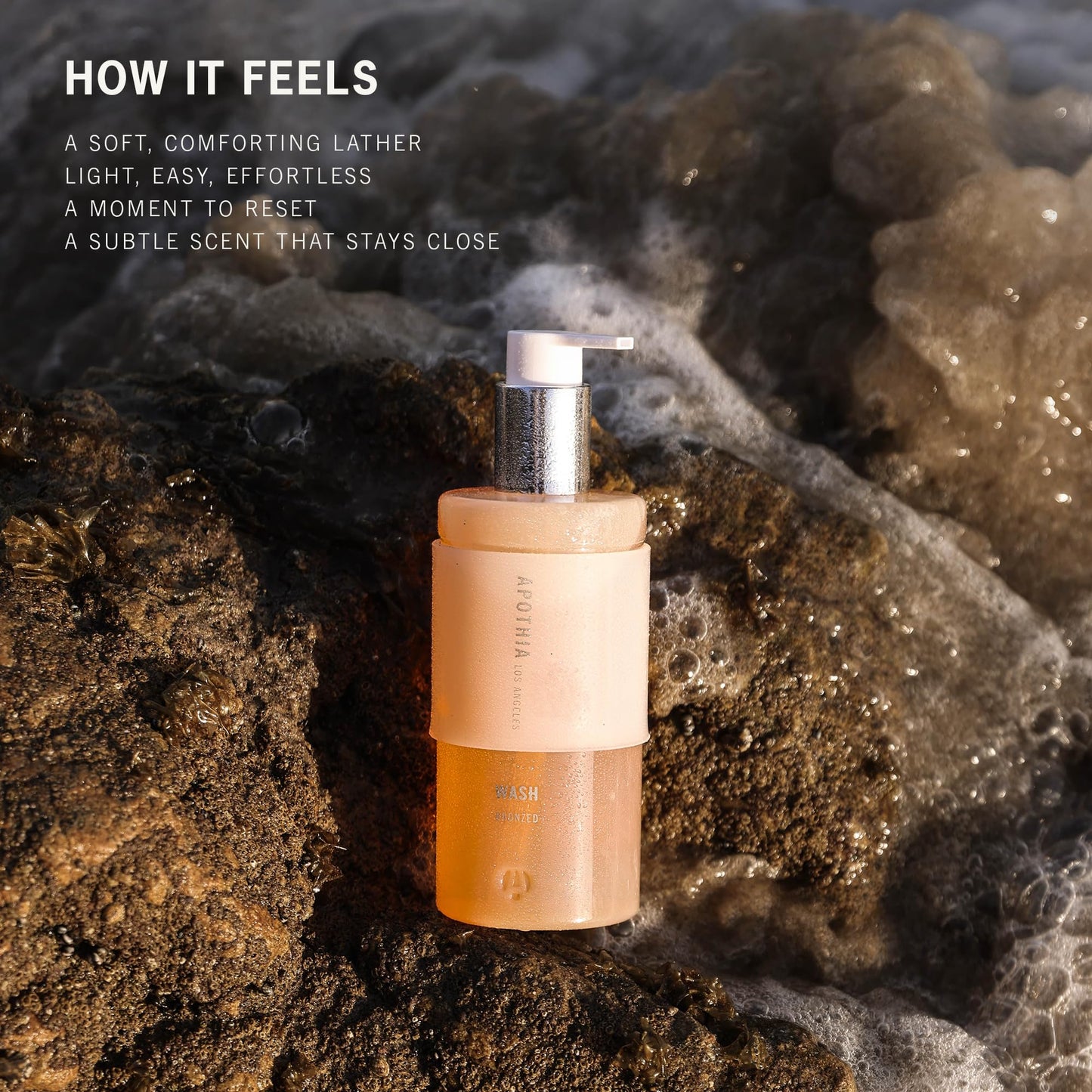 APOTHIA Hand & Body Wash | BRONZED | Orange Blossom, Jasmine, Bergamot & Musk | Hydrating Moisturizing Cleanser | Clean, Non-Toxic Formula | 10 oz Beauty & Personal Care APOTHIA