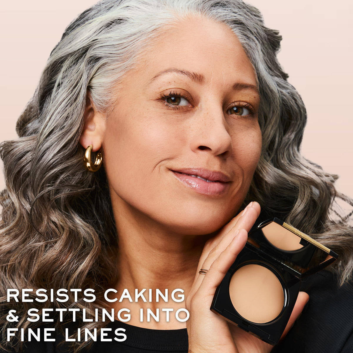 Lancôme Dual Finish Powder Foundation - Buildable Sheer to Full Coverage Foundation - Natural Matte Finish - 220 Buff II Cool Beauty & Personal Care Lancôme