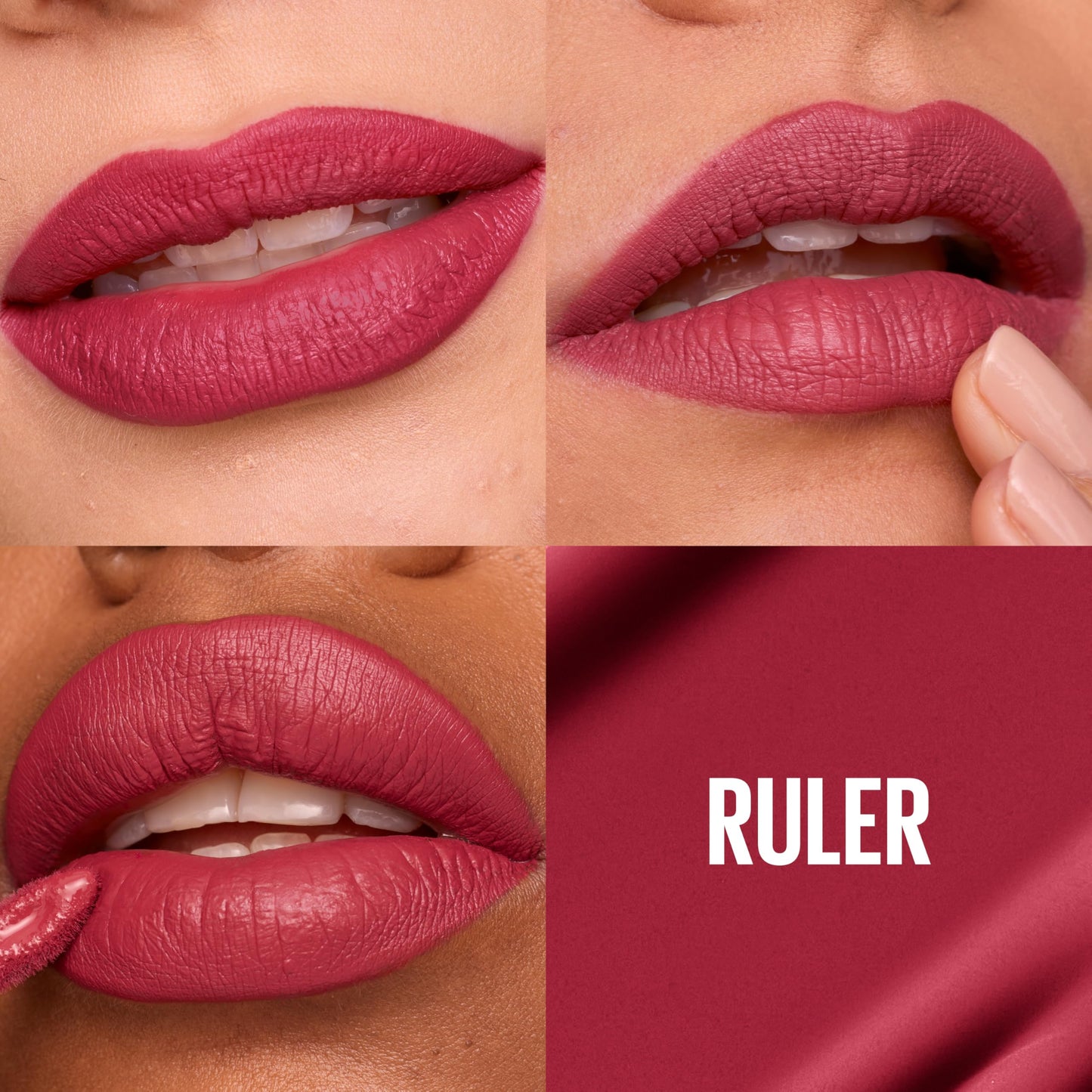 Maybelline Super Stay Matte Ink Liquid Lipstick Makeup, Long Lasting High Impact Color, Up to 16H Wear, Ruler, Deep Cranberry, 1 Count, Packaging May Beauty & Personal Care MAYBELLINE