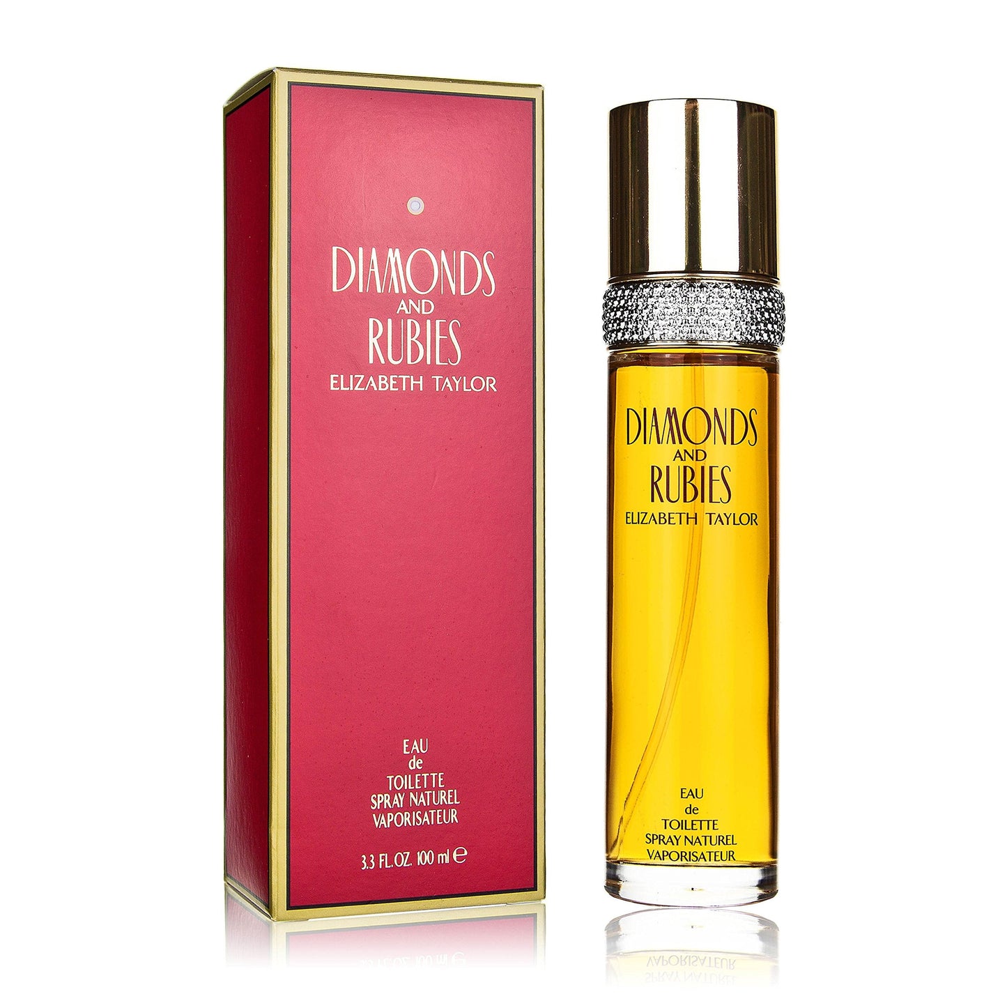Elizabeth Taylor Diamonds and Rubies Eau De Toilette Spray For Women 3.4 oz Beauty & Personal Care Elizabeth Taylor
