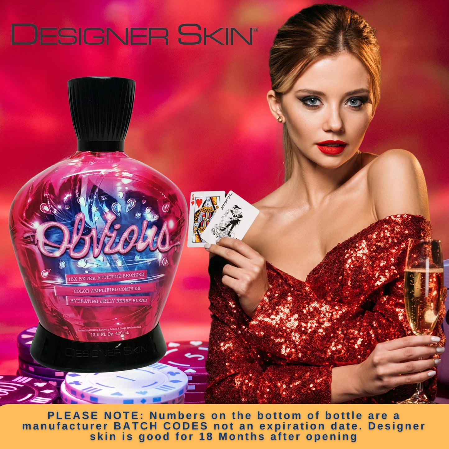Australian Gold Designer Skin Obvious 18X Bronzer Tanning Bed Lotion 13.5 ounces Beauty & Personal Care Australian Gold