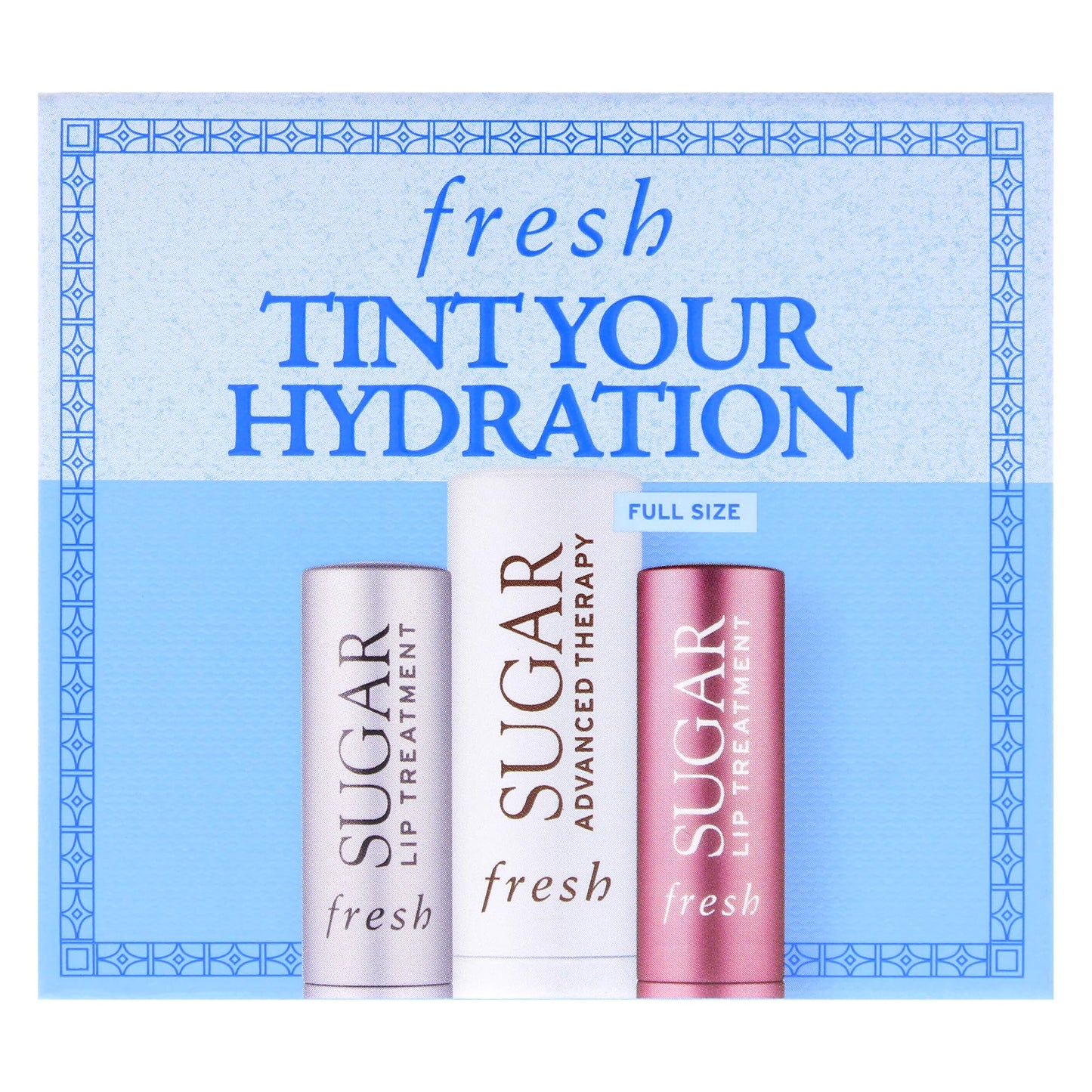 FRESH Tint Your Hydration Set - Lip Treatment Rose & Bloom and Advance Therapy Lip Treatment. Beauty & Personal Care Fresh