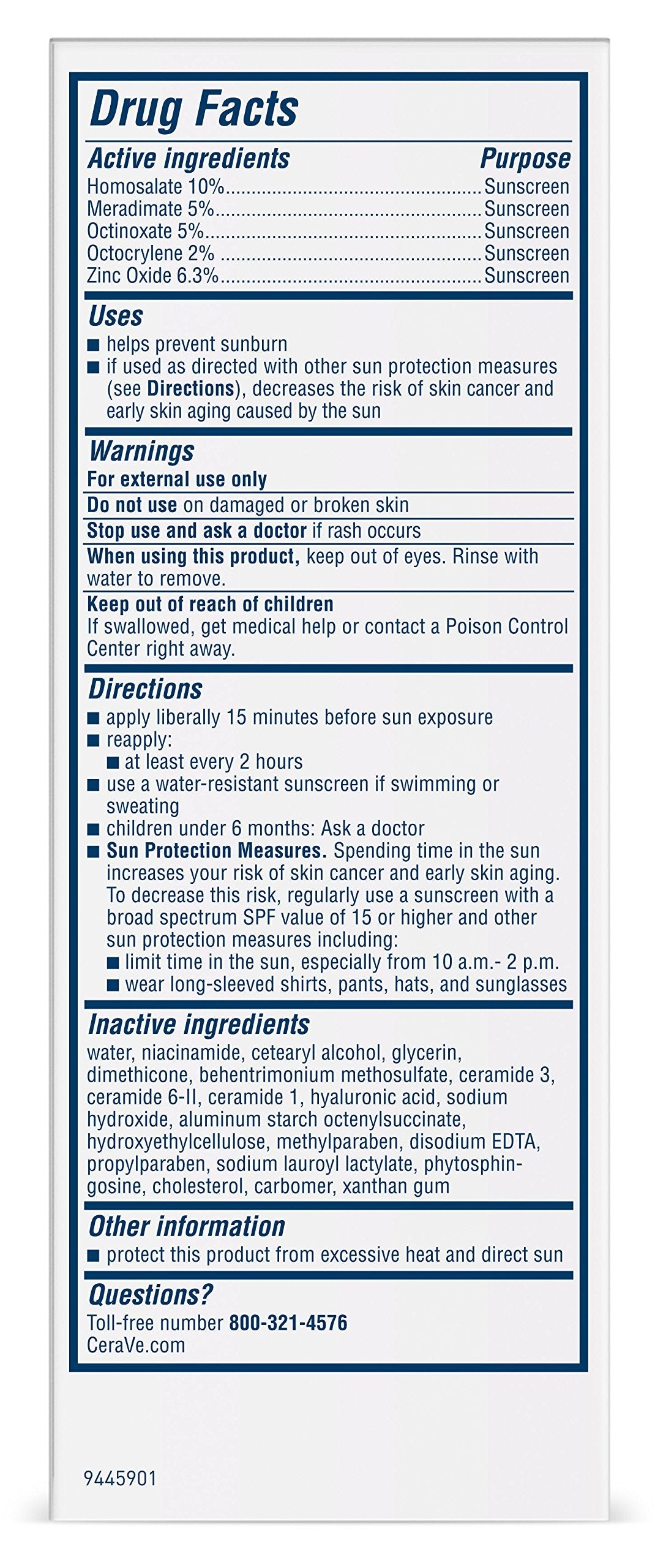 CeraVe Facial Moisturizing Lotion AM SPF 30 | 3 Ounce | Daily Face Moisturizer with SPF | Fragrance Free Beauty & Personal Care CeraVe