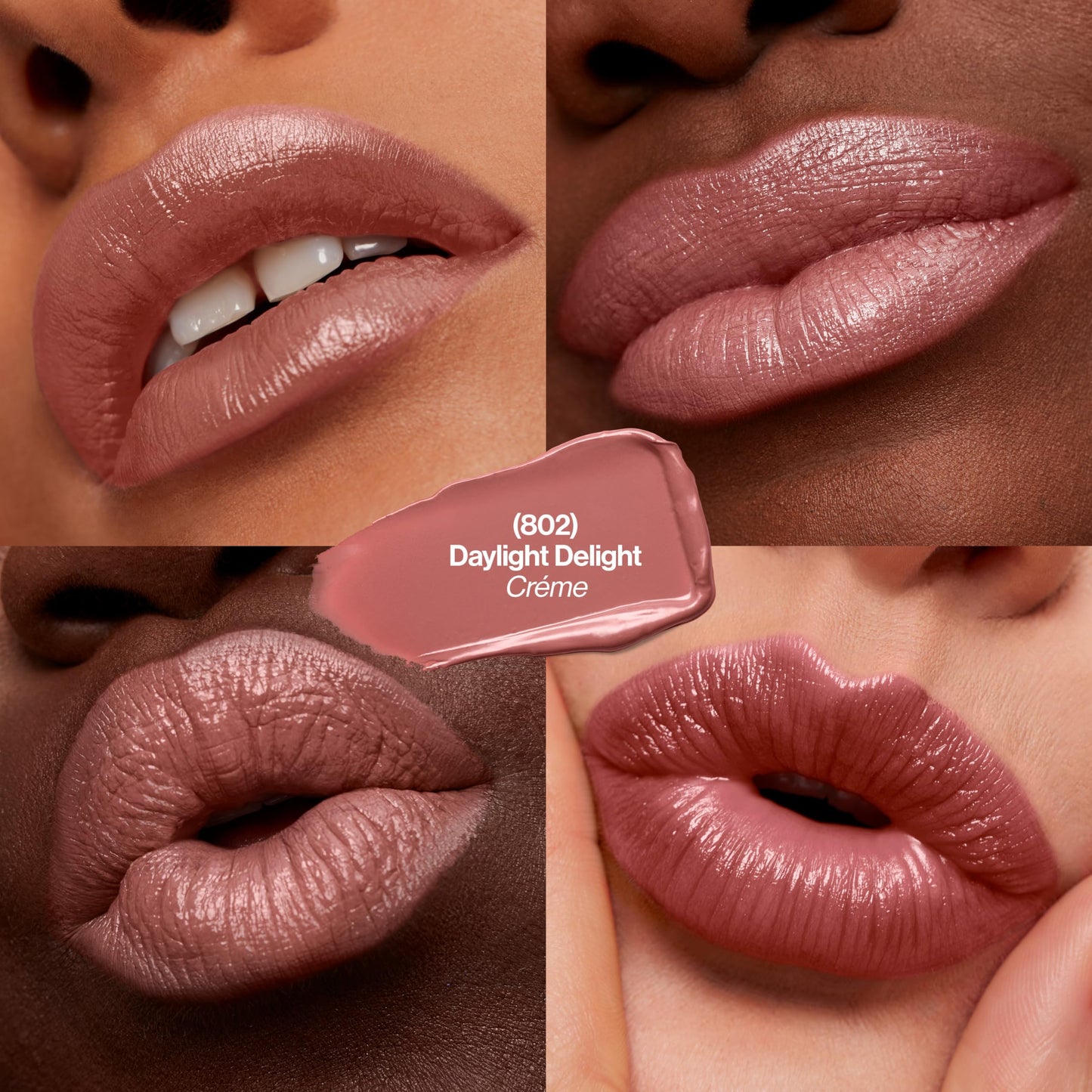 Revlon Super Lustrous Lipstick, Creamy Formula For Soft, Fuller-Looking Lips, Moisturized Feel, 802 Daylight Delight, 0.15 oz Beauty & Personal Care REVLON
