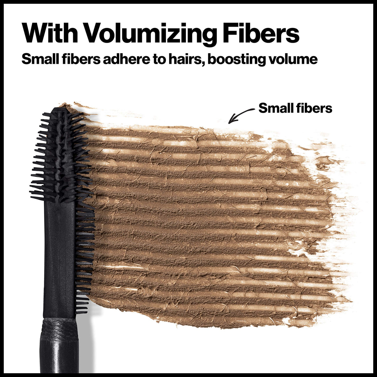 Revlon ColorStay Brow Fiber Filler, Longwearing & Volumizing Waterproof Eyebrow Gel, 303 Medium Brown, 0.23 fl. oz. Beauty & Personal Care REVLON