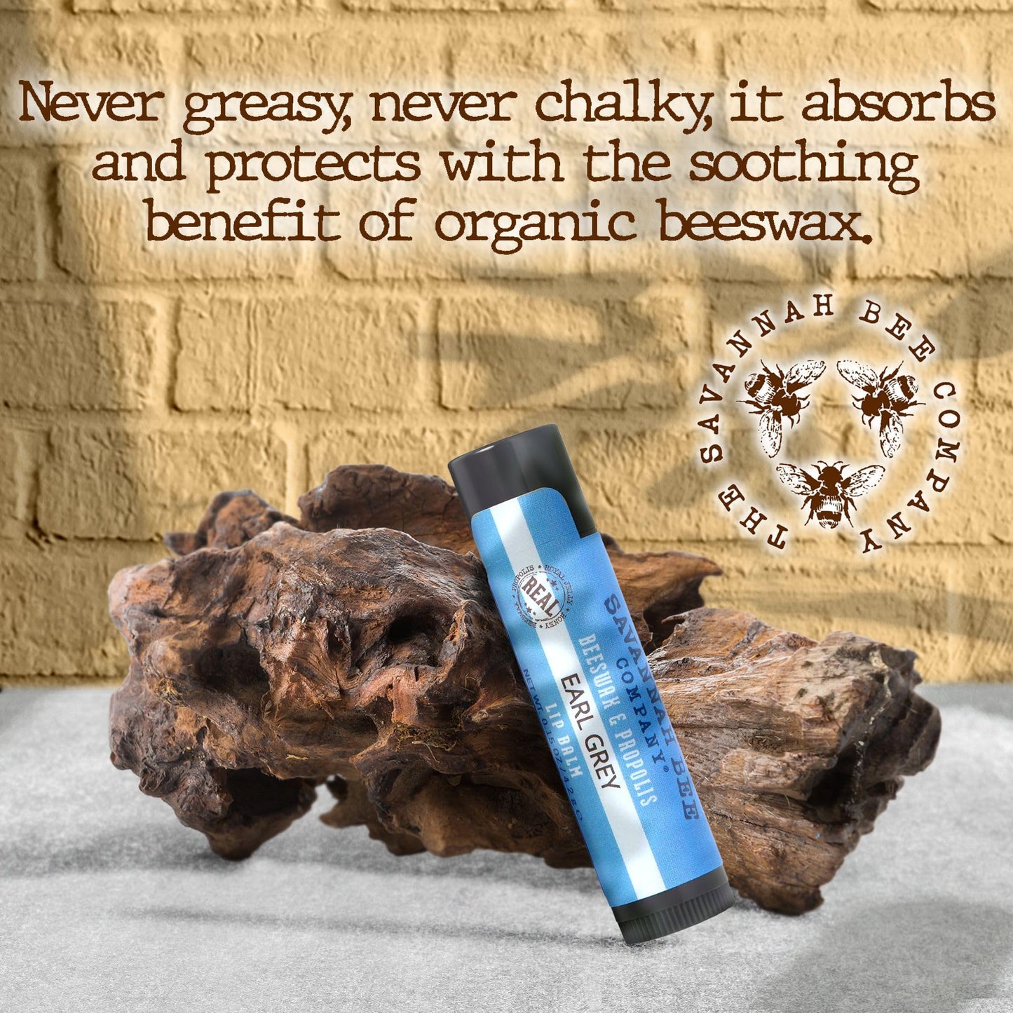 Savannah Bee Company Lip Balm - Lip Moisturizer for Chapped Lips - Hydrating Lip Balm with Pure Honey Beauty & Personal Care Savannah Bee Company
