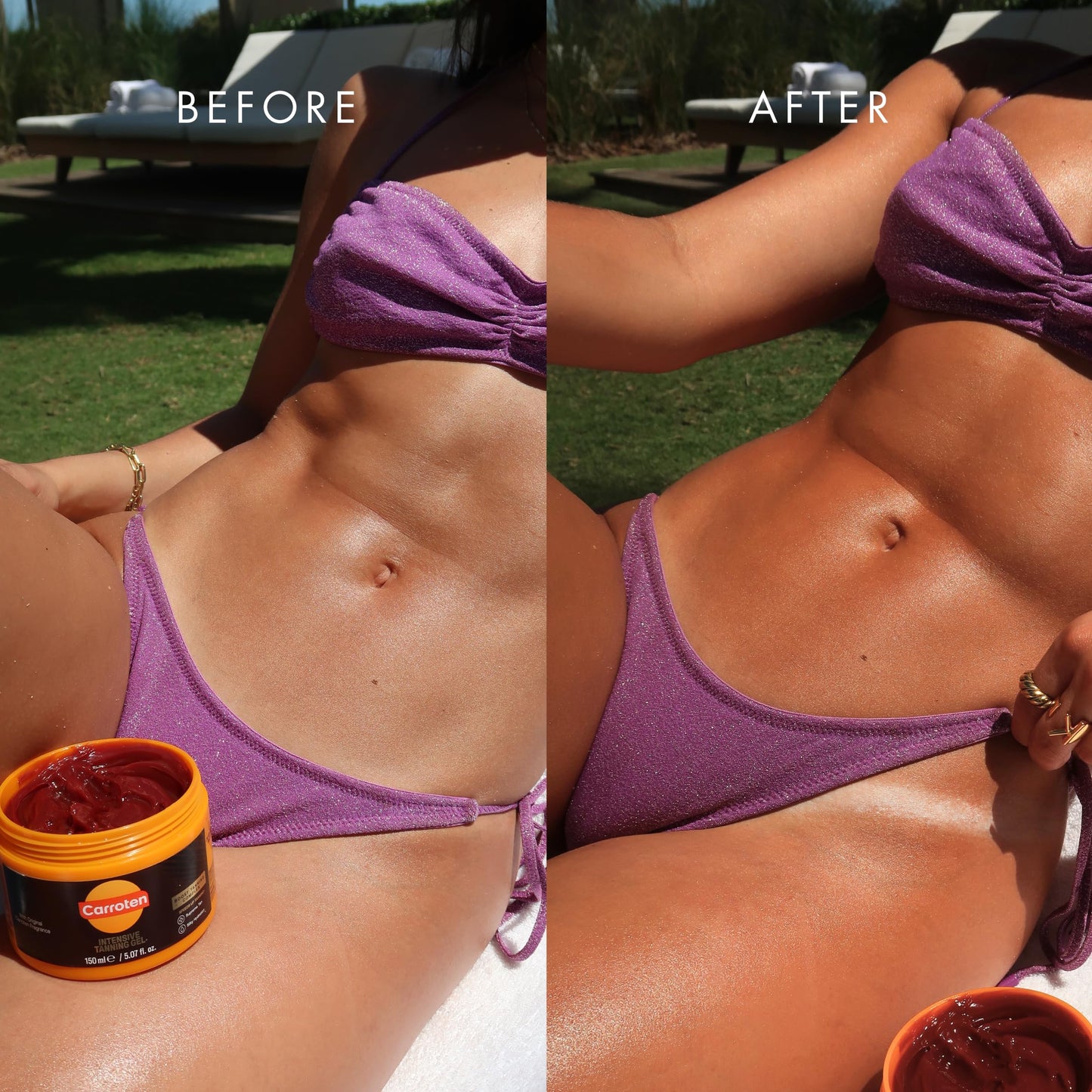 Carroten Intensive Tanning Gel | Browning Indoor/Outdoor Tan Accelerator | Non-Greasy, Water-Resistant with Carrot and Coconut Oil | Vitamin A & E Beauty & Personal Care Carroten