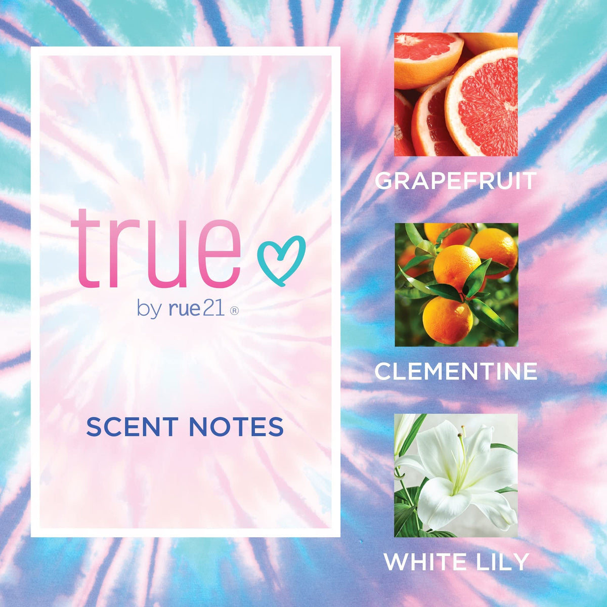 Rue 21 True Eau De Parfum Women's Perfume Spray - 1.7 fl oz (50 ml) Beauty & Personal Care Rue 21
