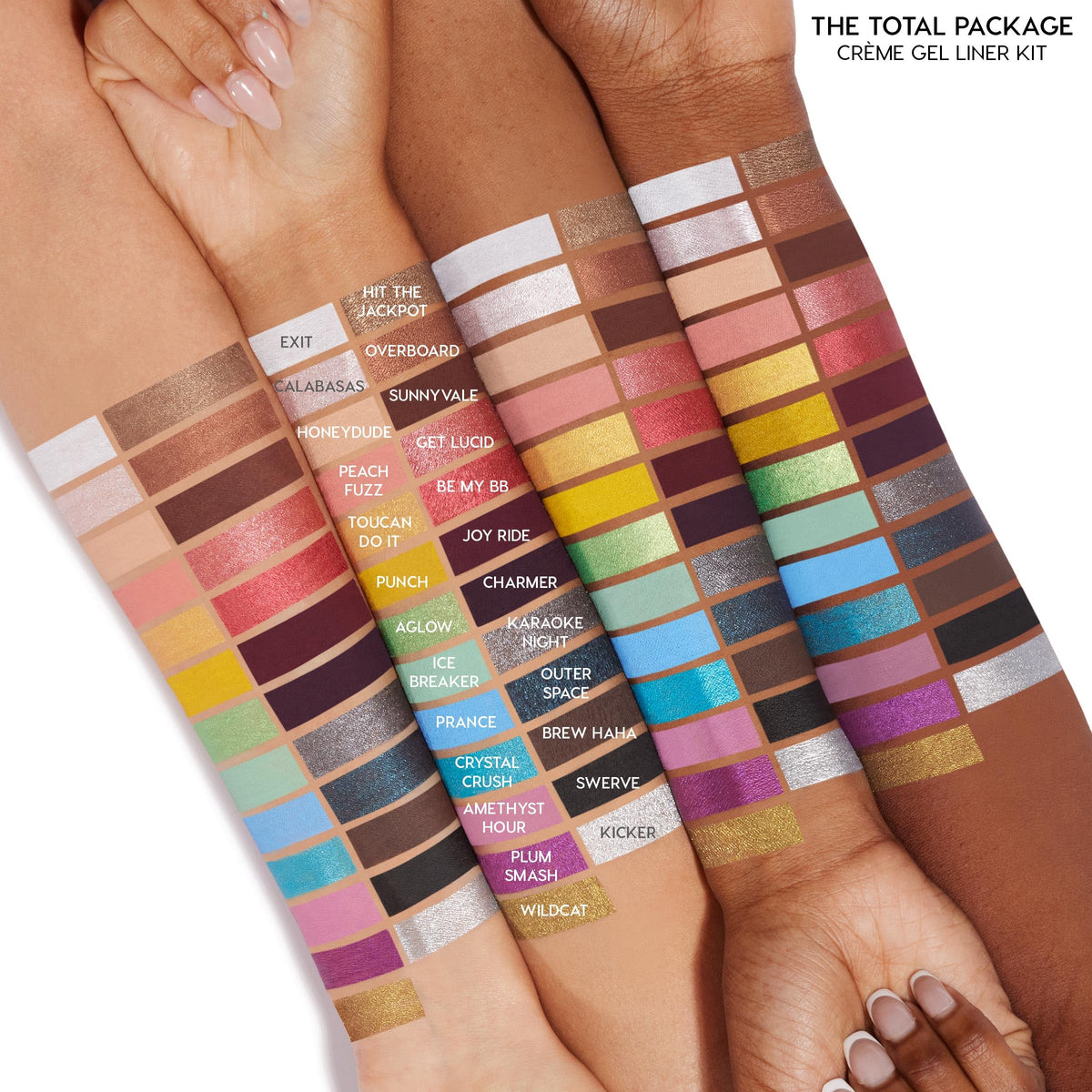 ColourPop BFF Crème Gel Liner - Waterproof Gel Eyeliner Pen with a High-Pigment & Buildable Formula - Colored Eyeliner with 18-Hour Wear - Calabasas Beauty & Personal Care ColourPop