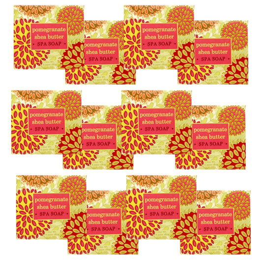 Greenwich Bay Mini Botanical Soap Bars - 12 Pack 1.9 oz Each - Individually Wrapped Guest Soaps for Airbnb, Spa, Travel, Bath - Travel Size Bar Soap Beauty & Personal Care Greenwich Bay Trading Company
